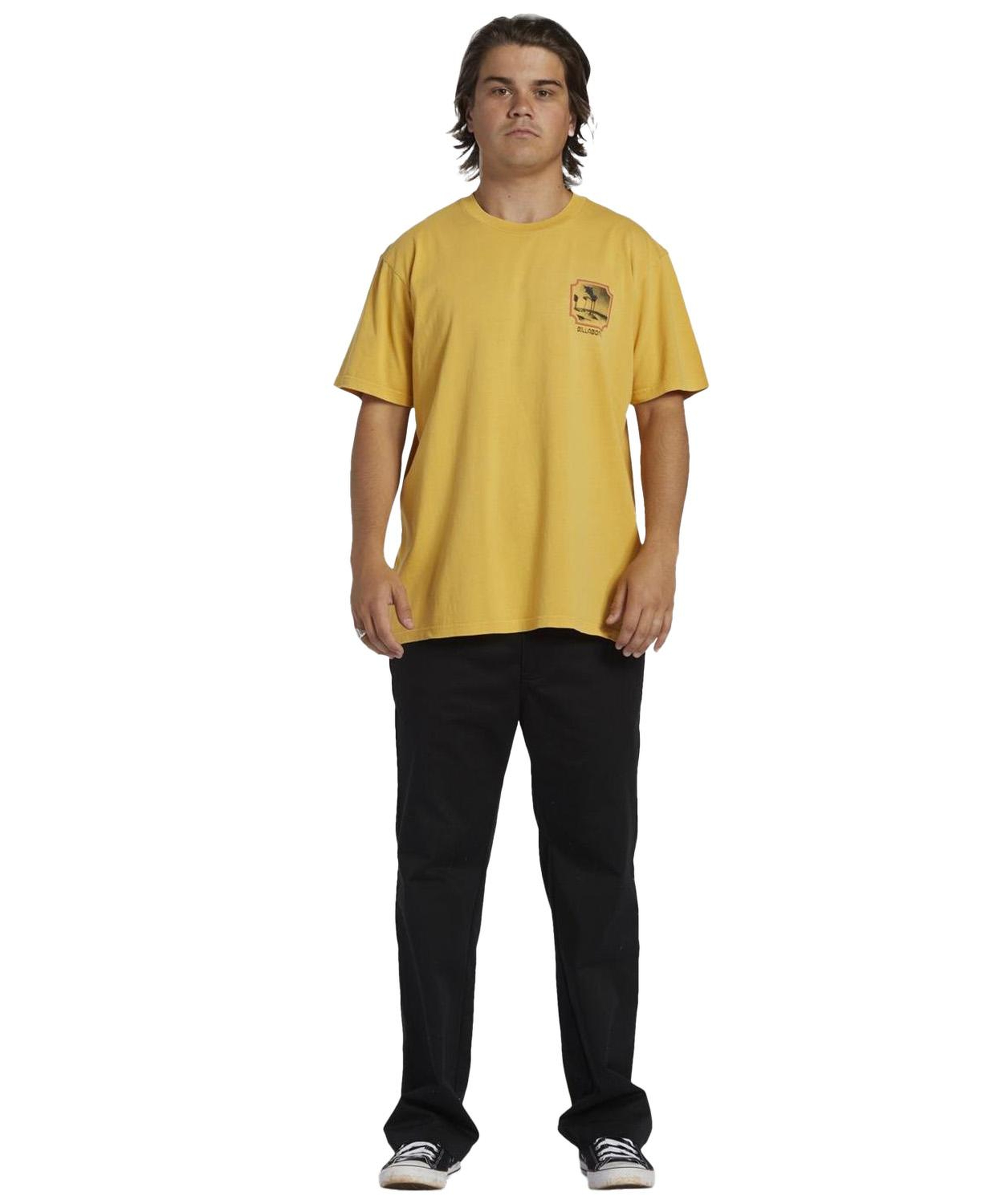Billabong Reflections Erkek Sarı Tişört