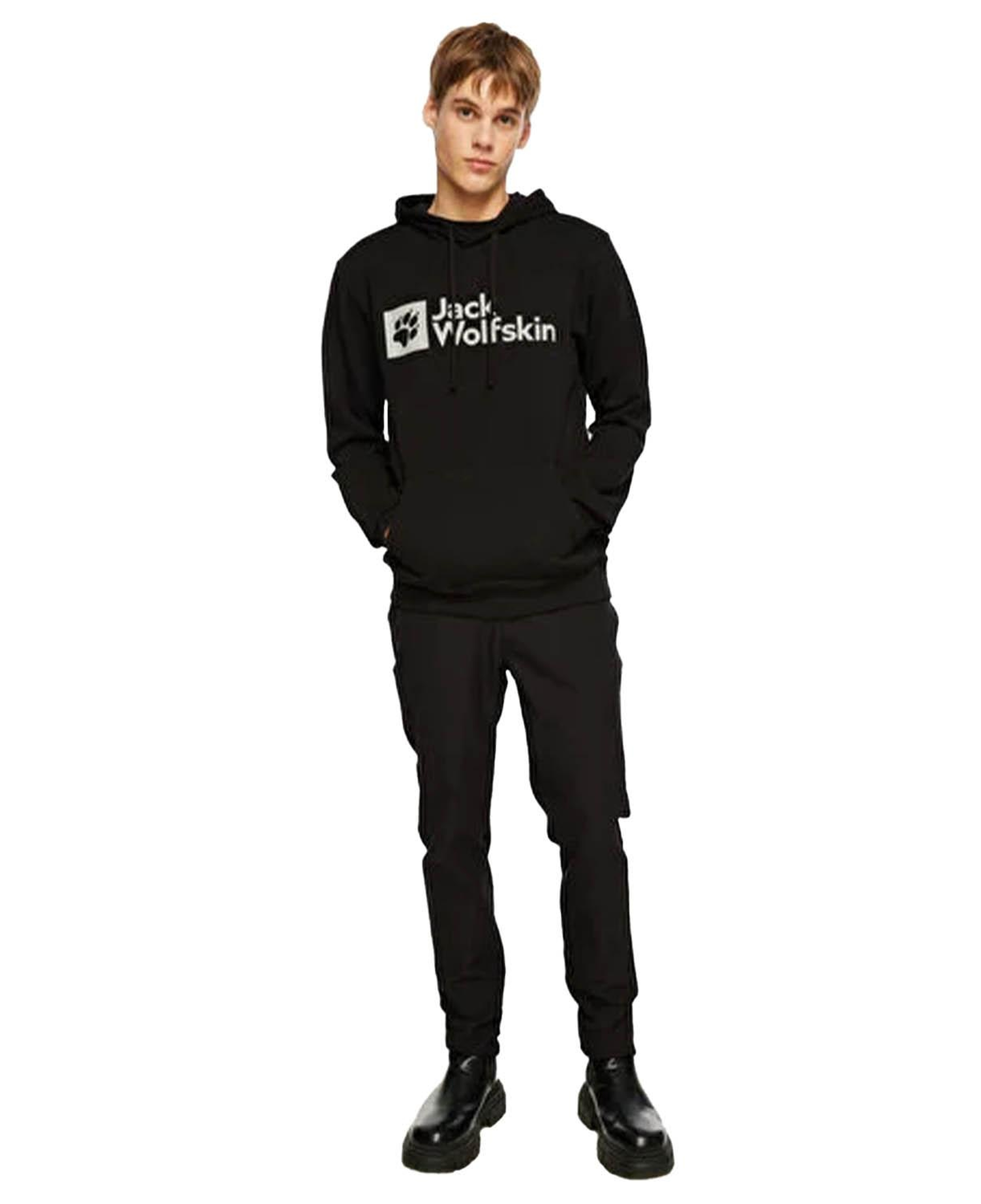 Jack Wolfskin Arthur Hoody Erkek Siyah Sweatshirt