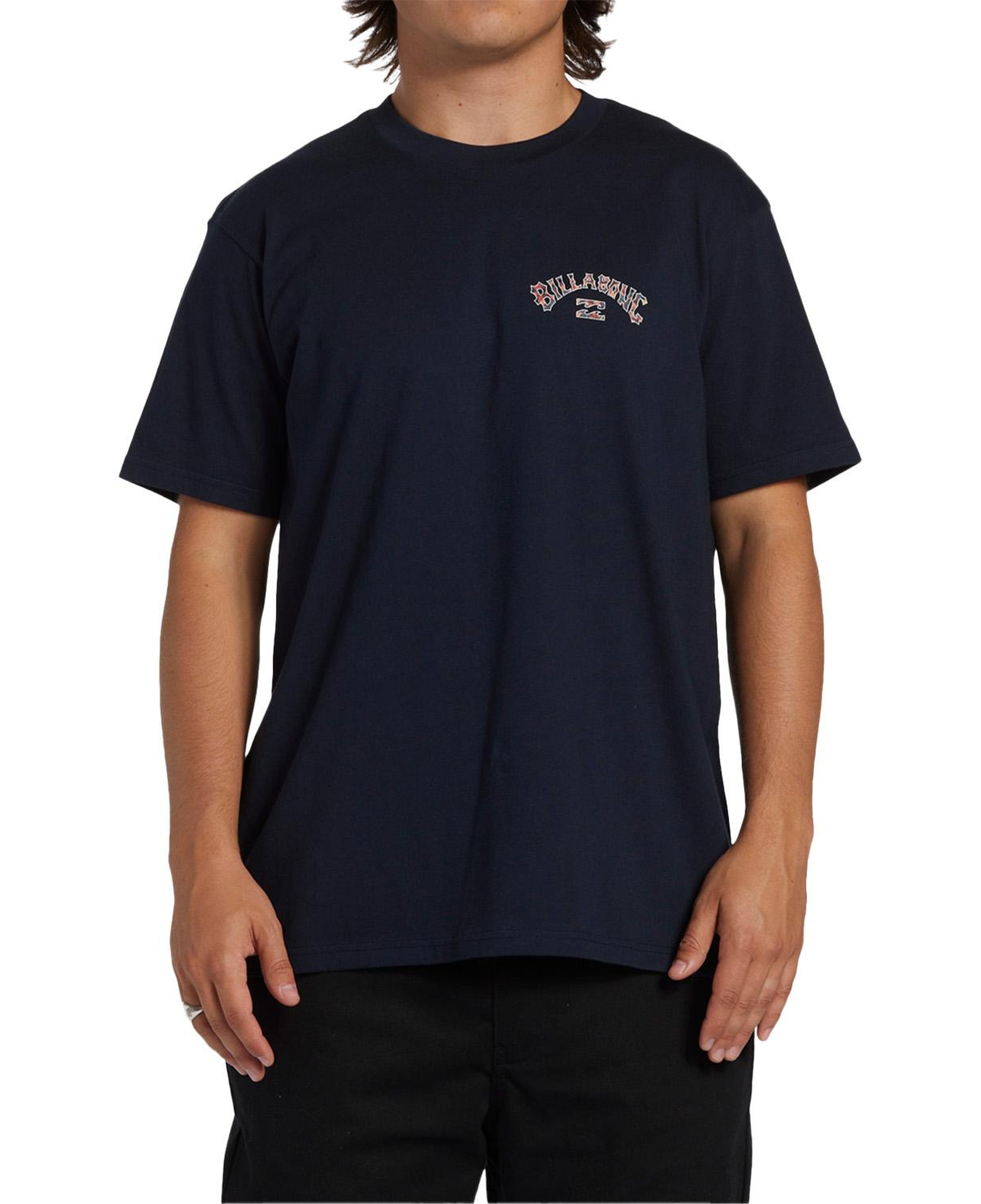 Billabong Arch Fill Tees Erkek Mavi Tişört