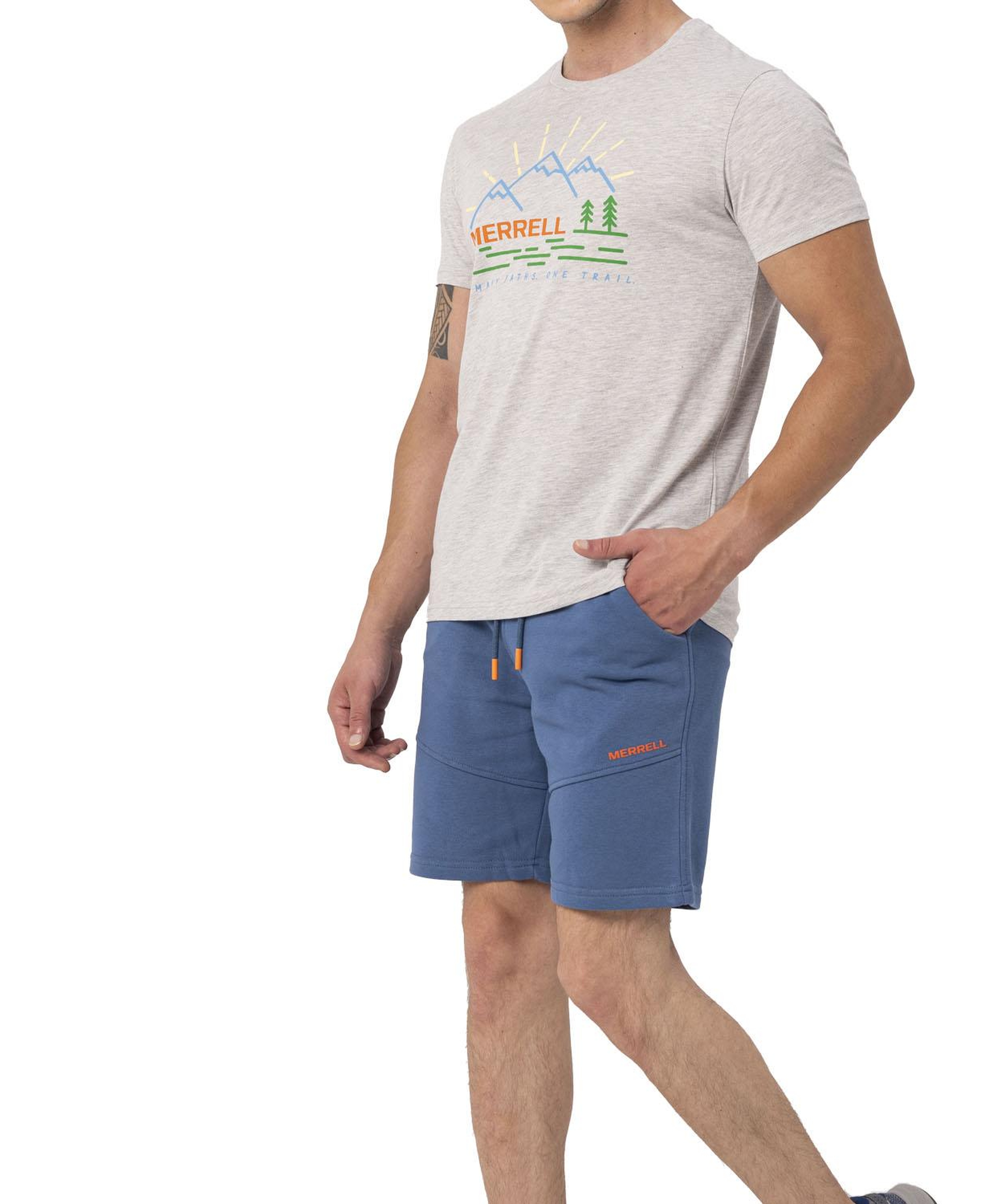 Merrell Tobi Erkek Gri Tişört