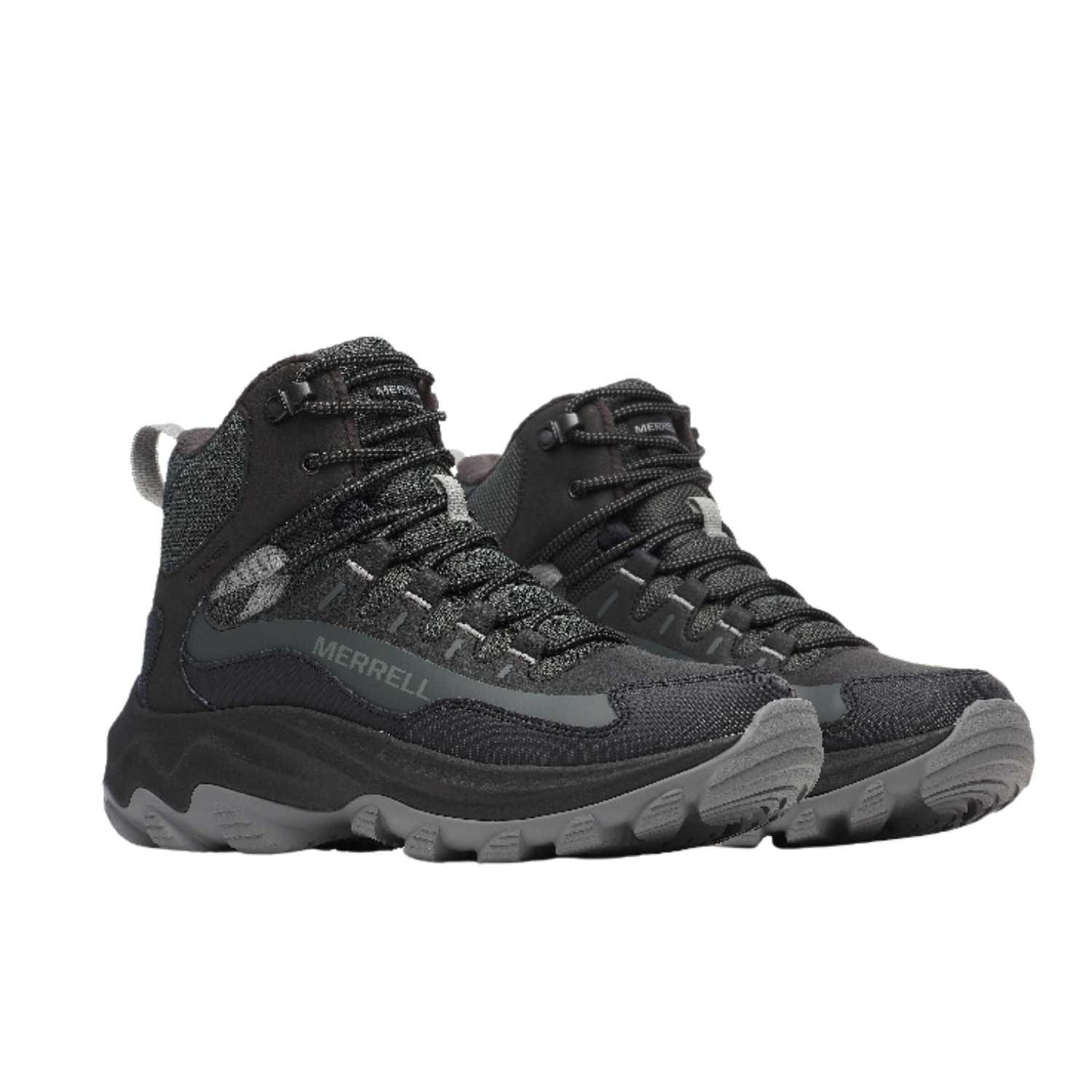 Merrell Thermo Chill 2 Mid Waterproof Kadın Siyah Bot