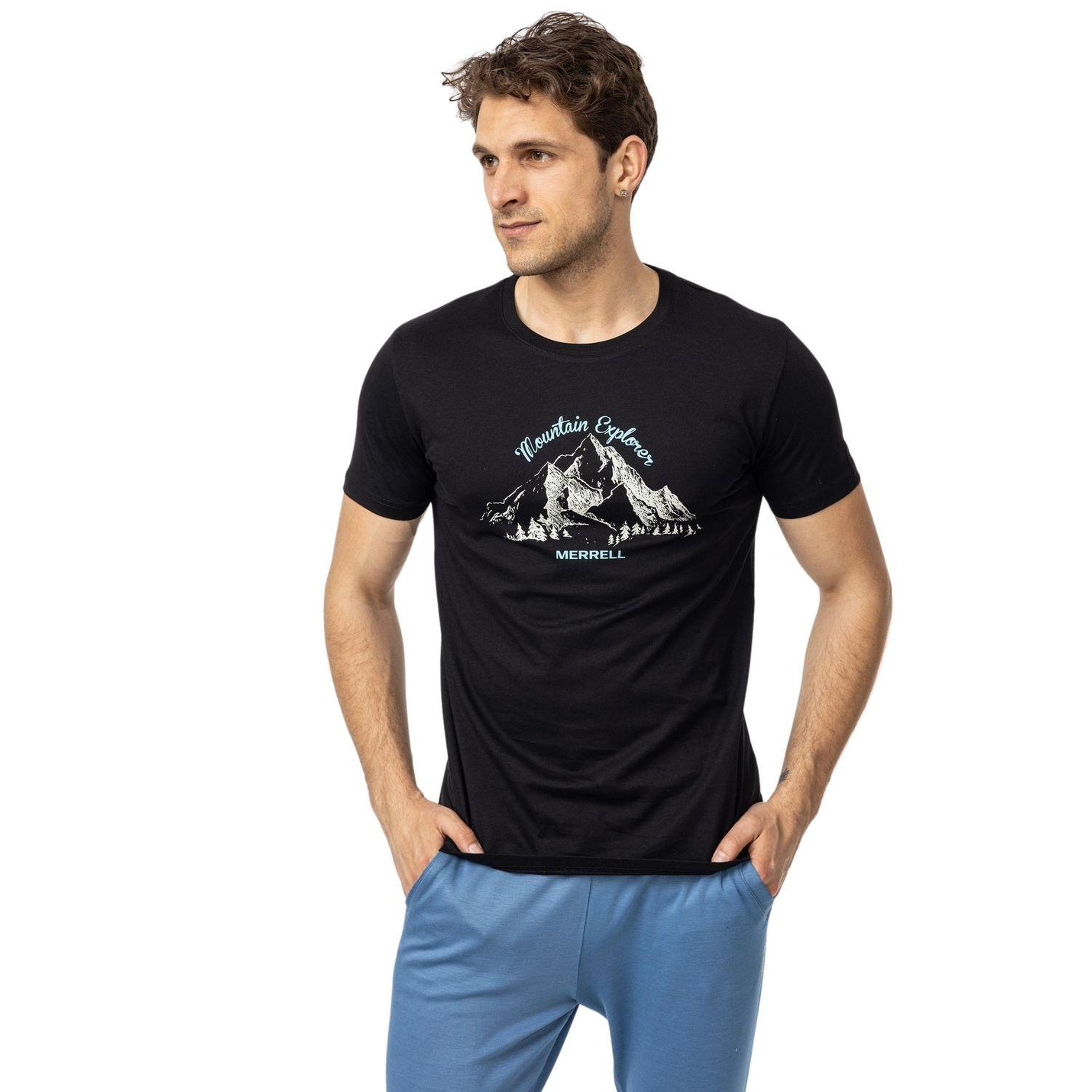 Merrell Tori Erkek Siyah Tişört