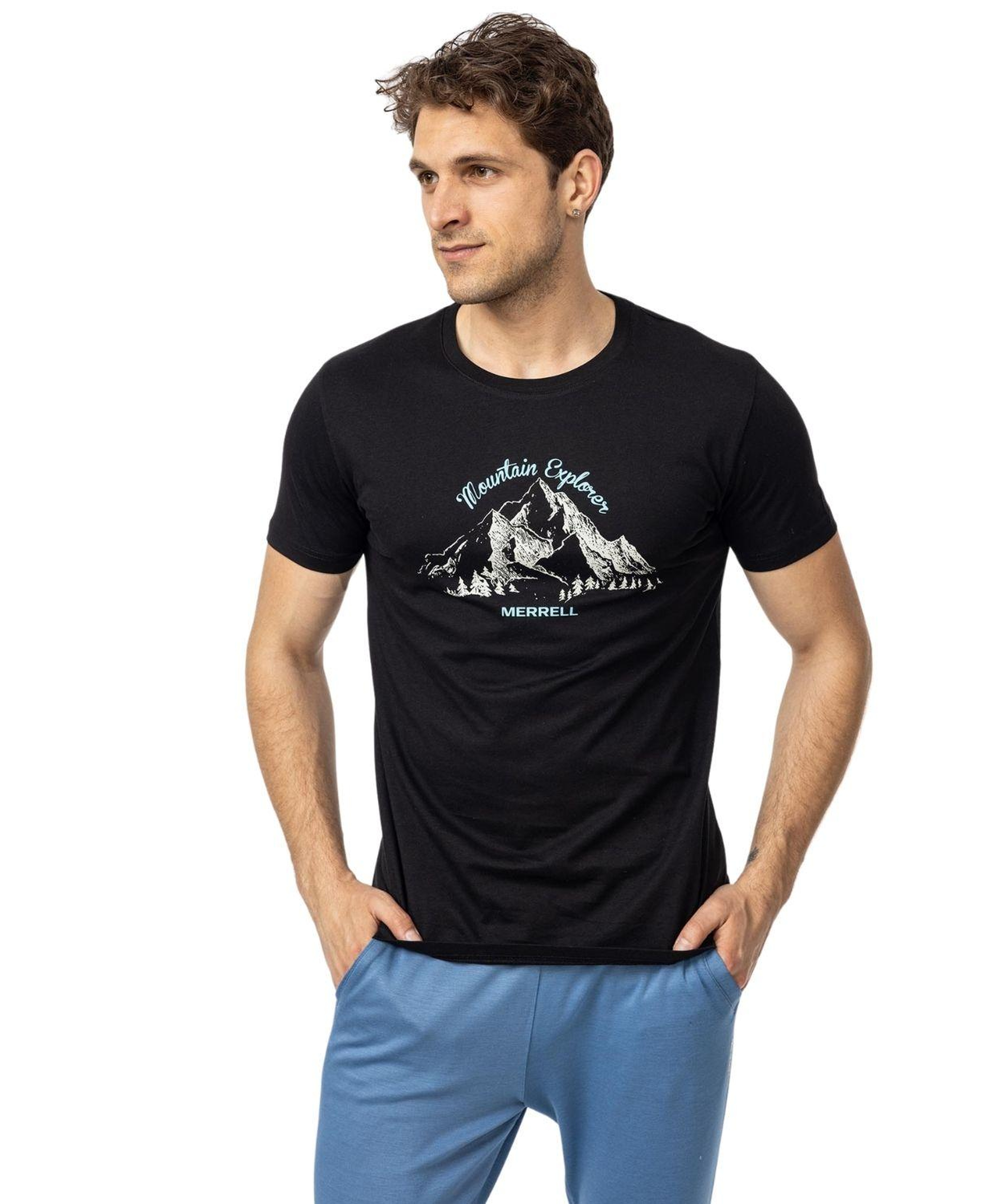 Merrell Tori Erkek Siyah Tişört