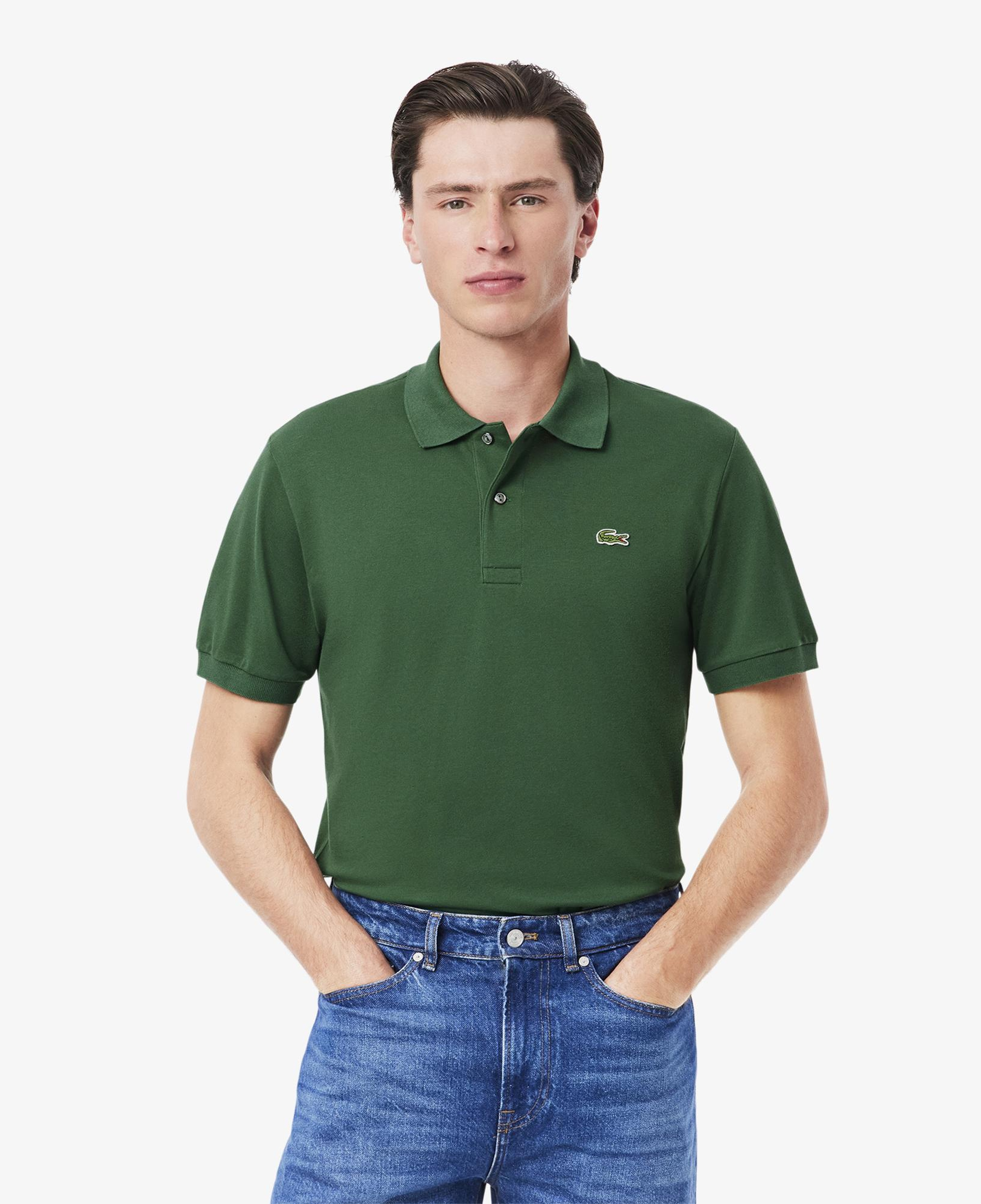 Lacoste L.12.12 Classic Fit Erkek Yeşil Polo