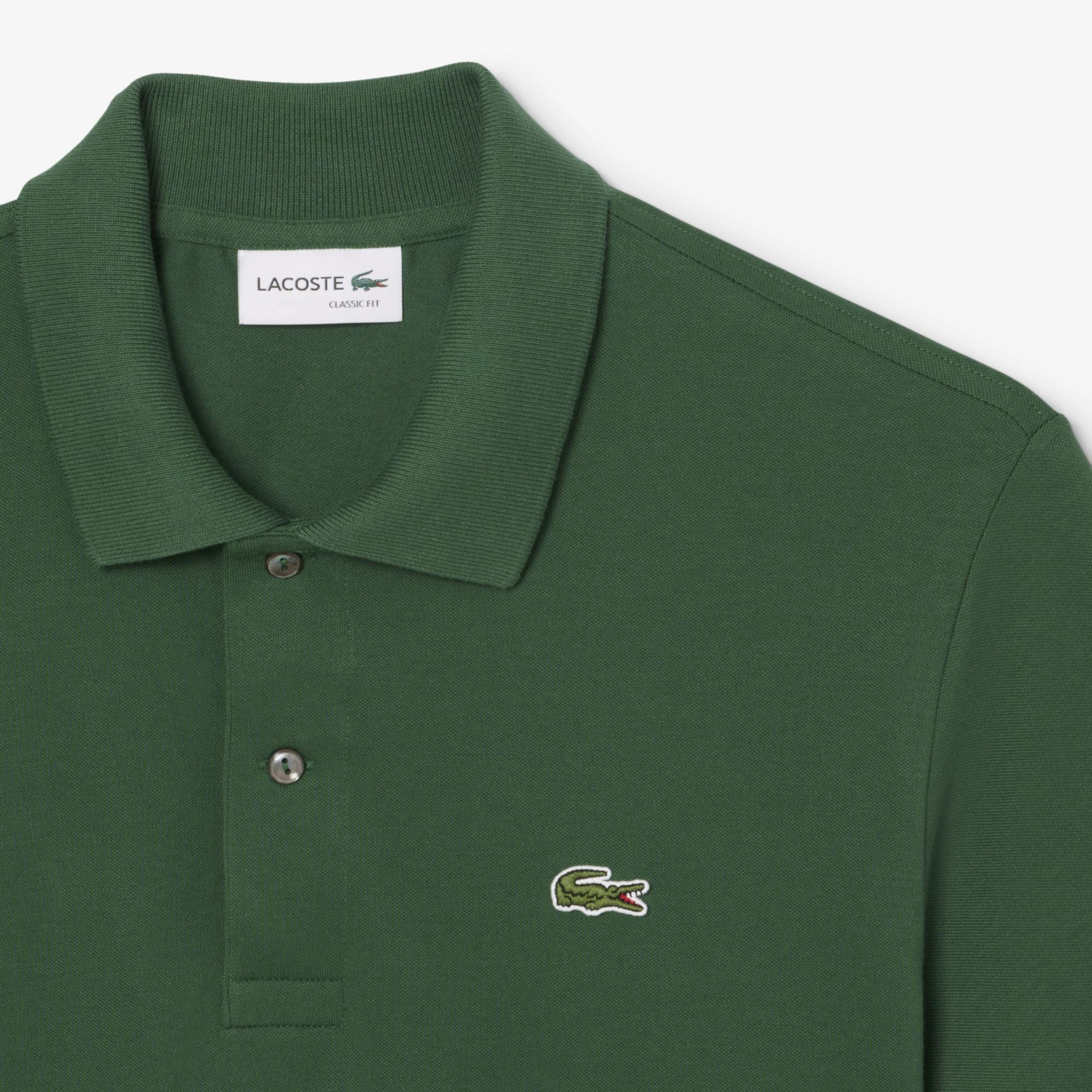 Lacoste L.12.12 Classic Fit Erkek Yeşil Polo