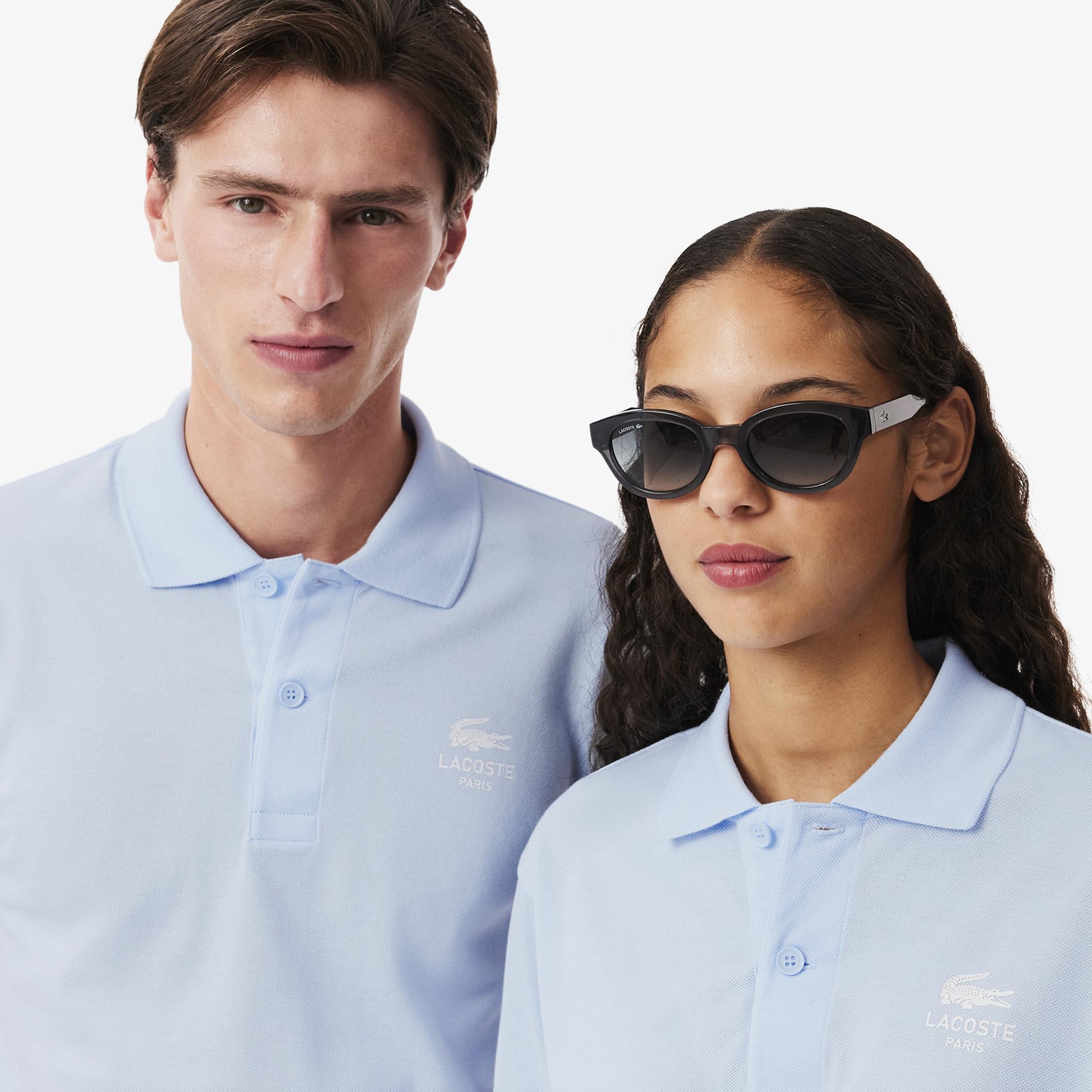 Lacoste L.12.12 Unisex Classic Fit Mavi Polo