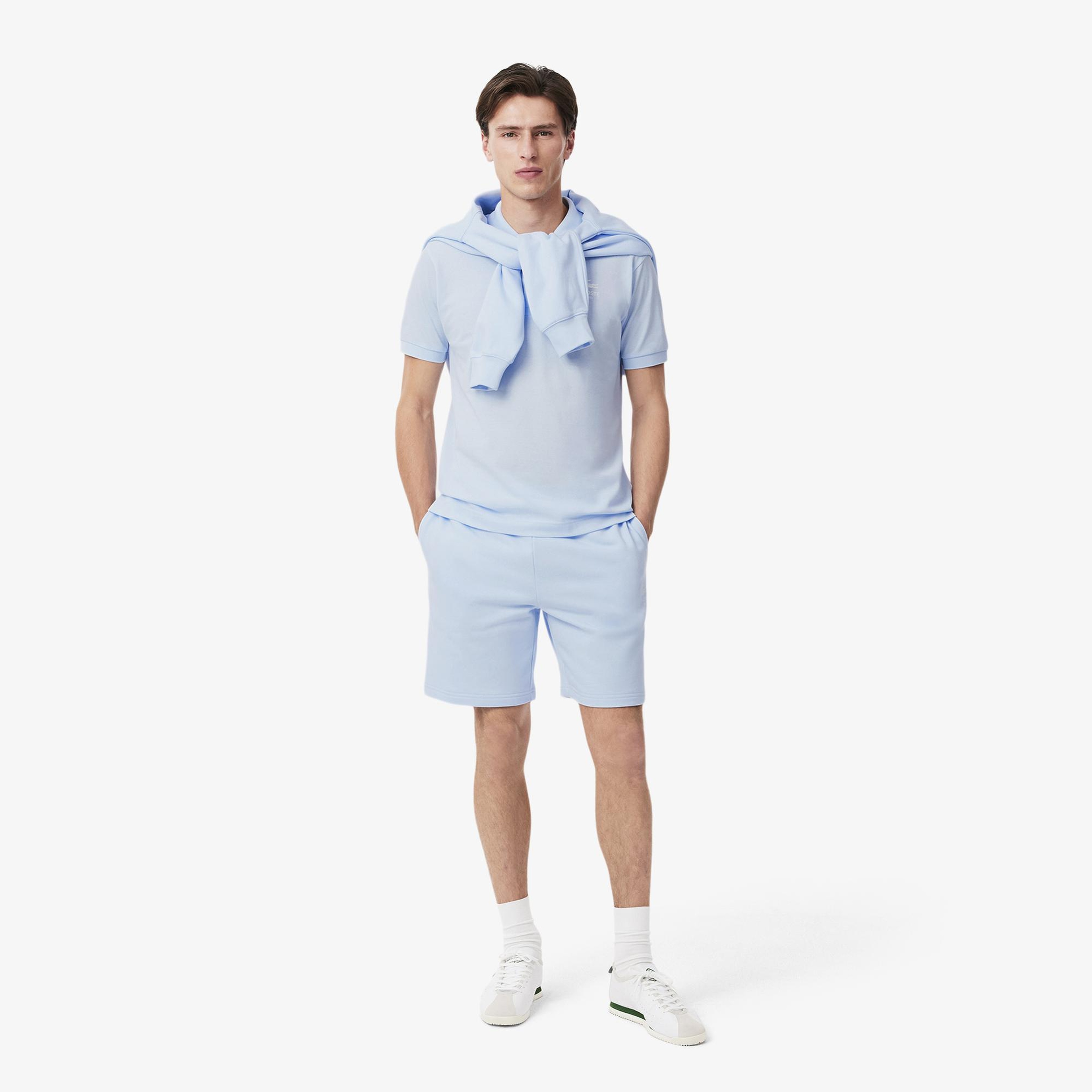 Lacoste L.12.12 Unisex Classic Fit Mavi Polo