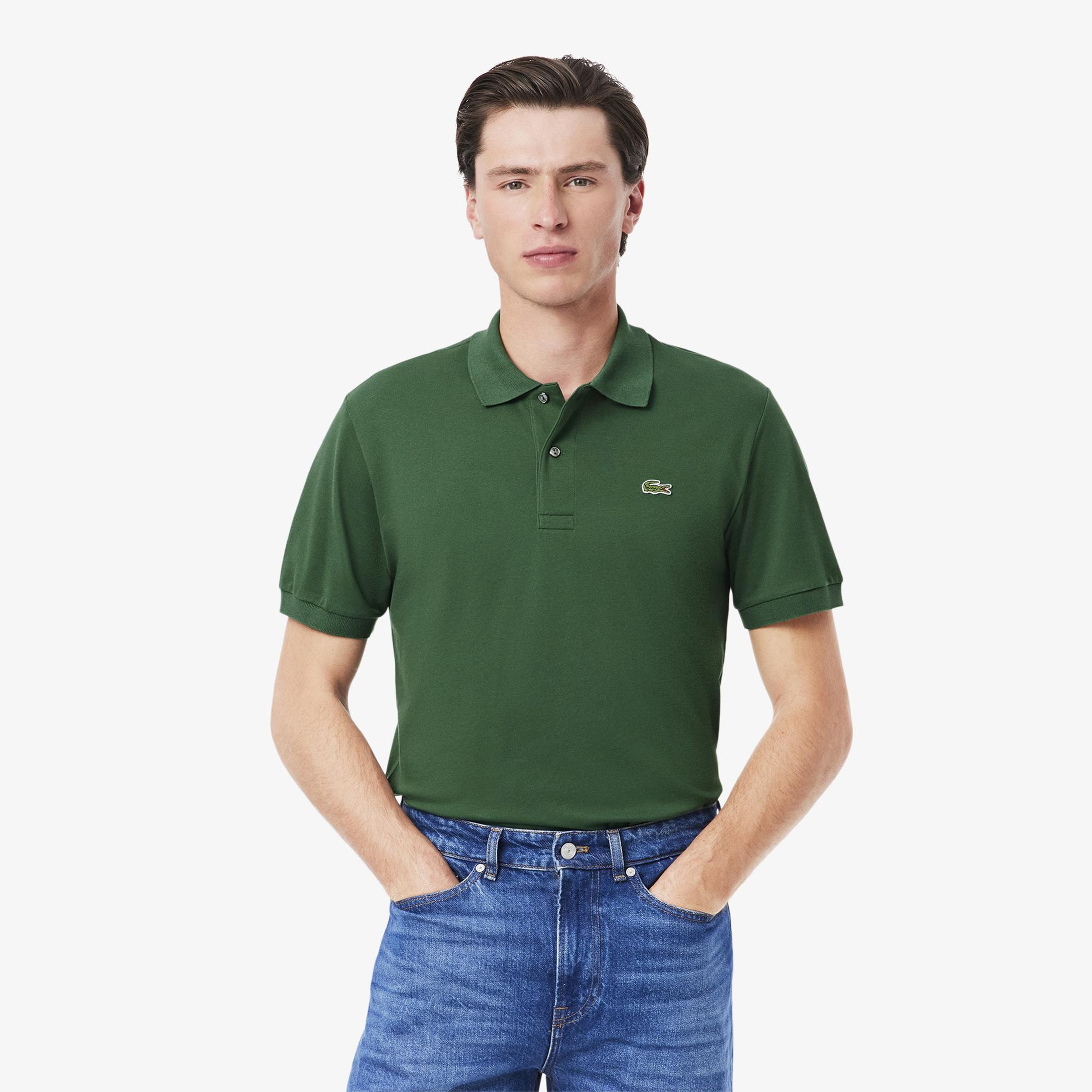 Lacoste L.12.12 Classic Fit Erkek Yeşil Polo