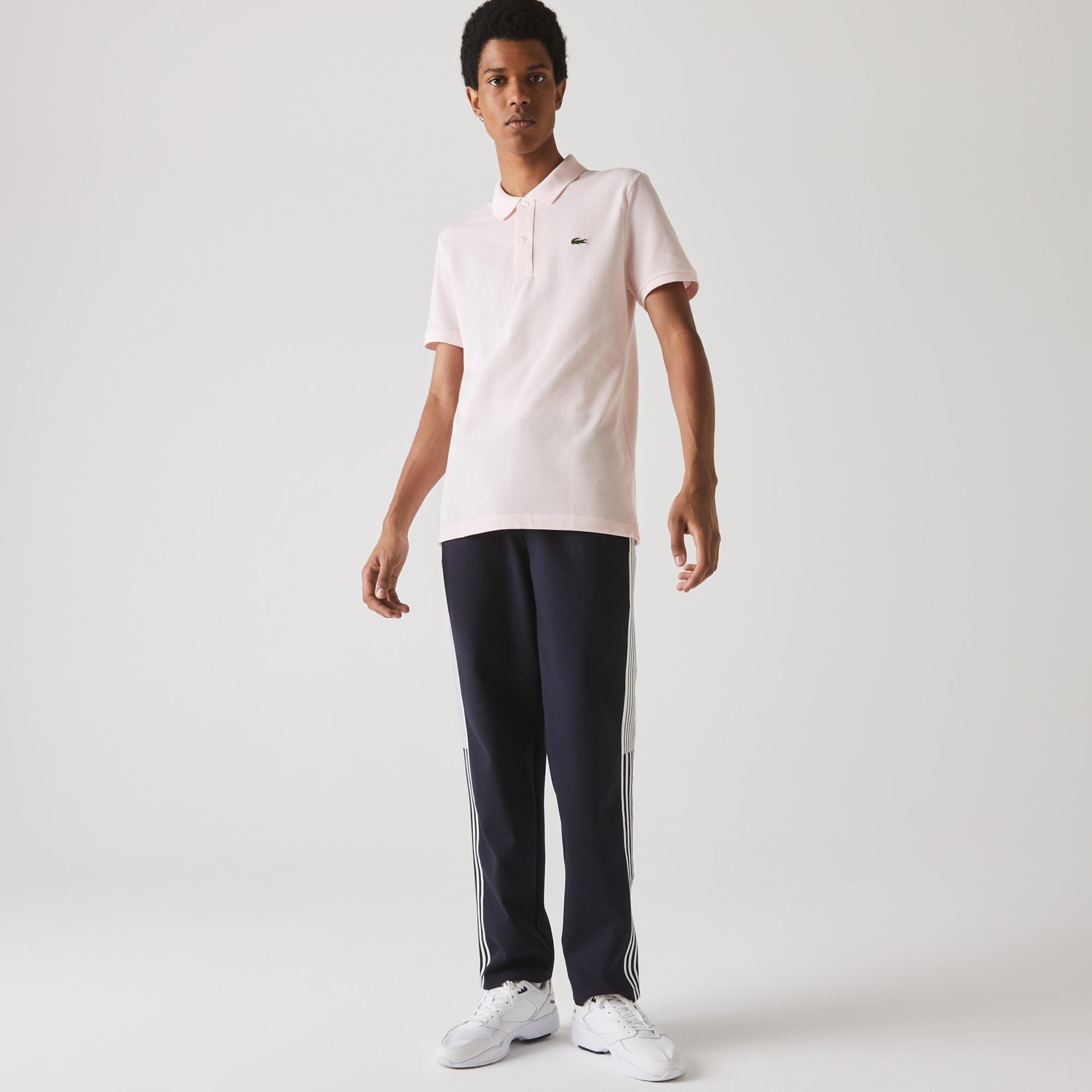 Lacoste L.12.12 Erkek Slim Fit Açık Pembe Polo