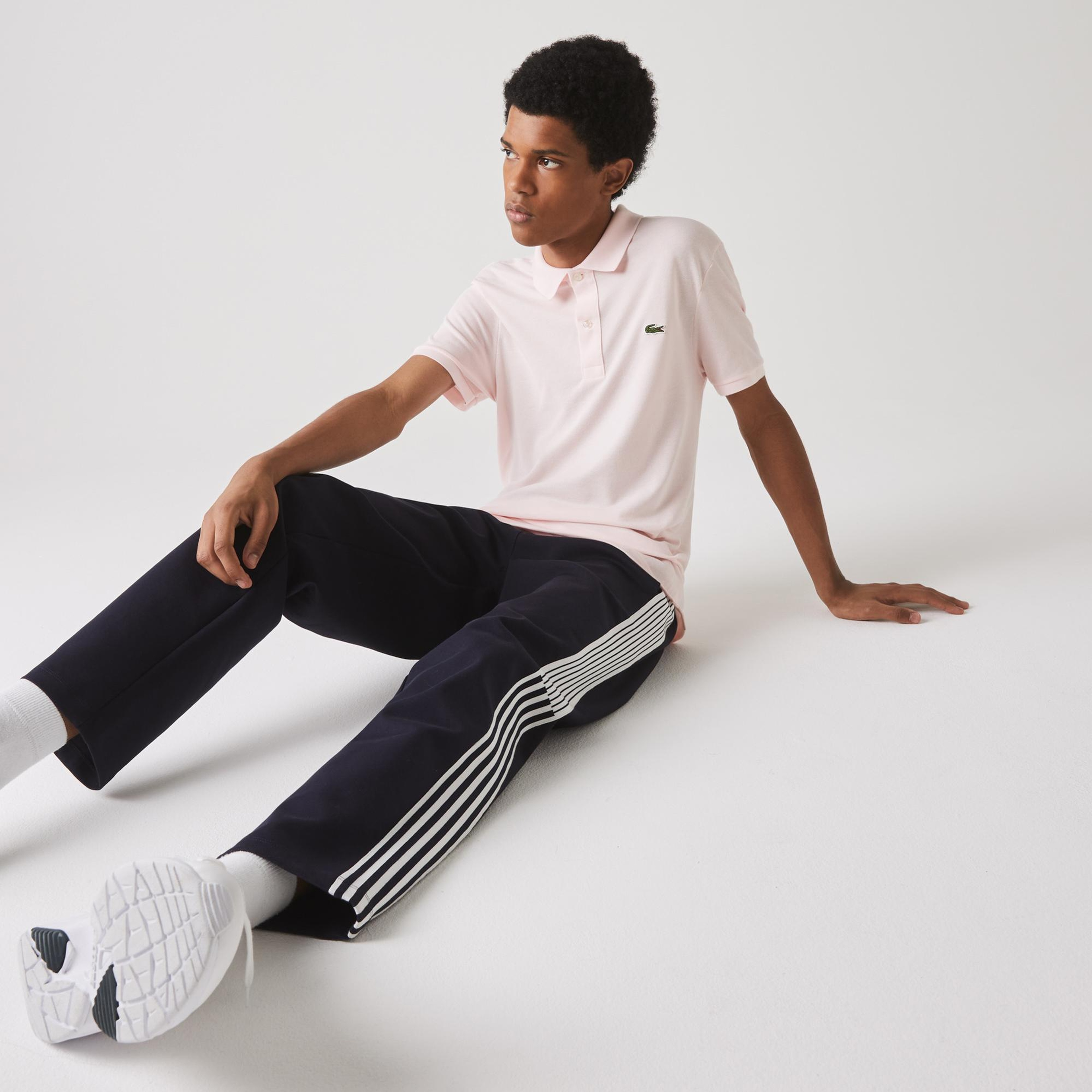 Lacoste L.12.12 Erkek Slim Fit Açık Pembe Polo