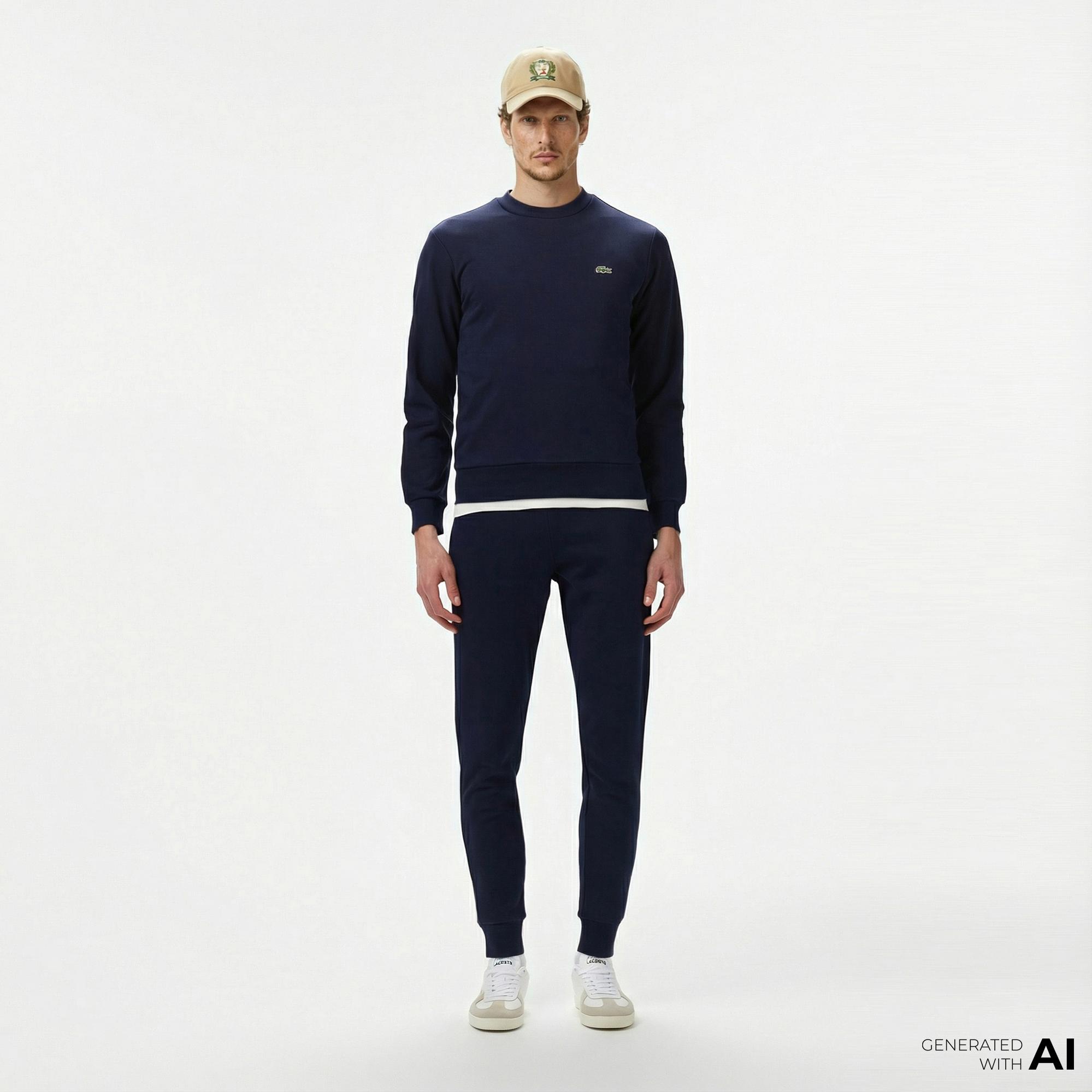 Lacoste Erkek Slim Fit Lacivert Eşofman Altı