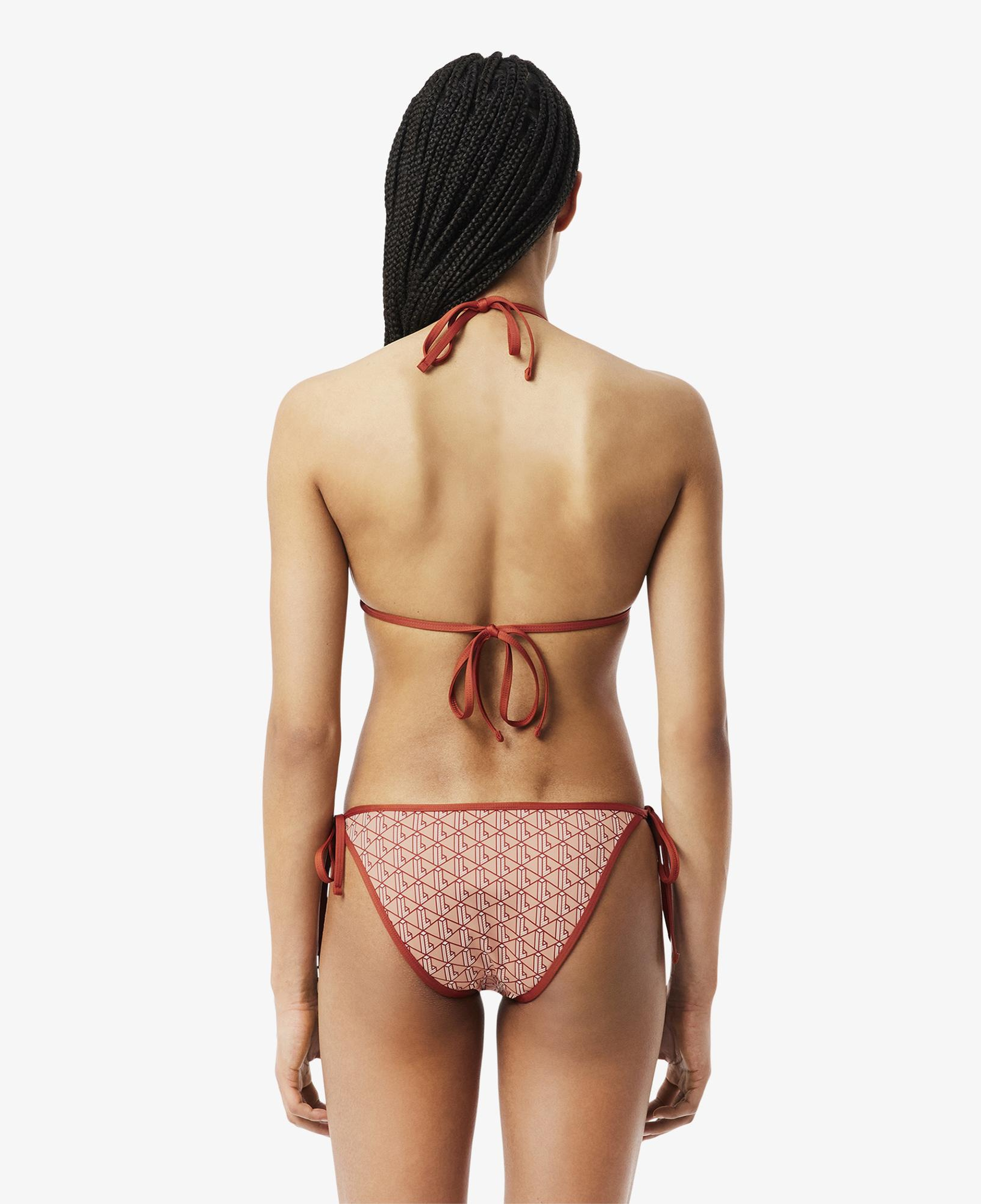 Lacoste Kadın Monogram Kırmızı Bikini Üstü