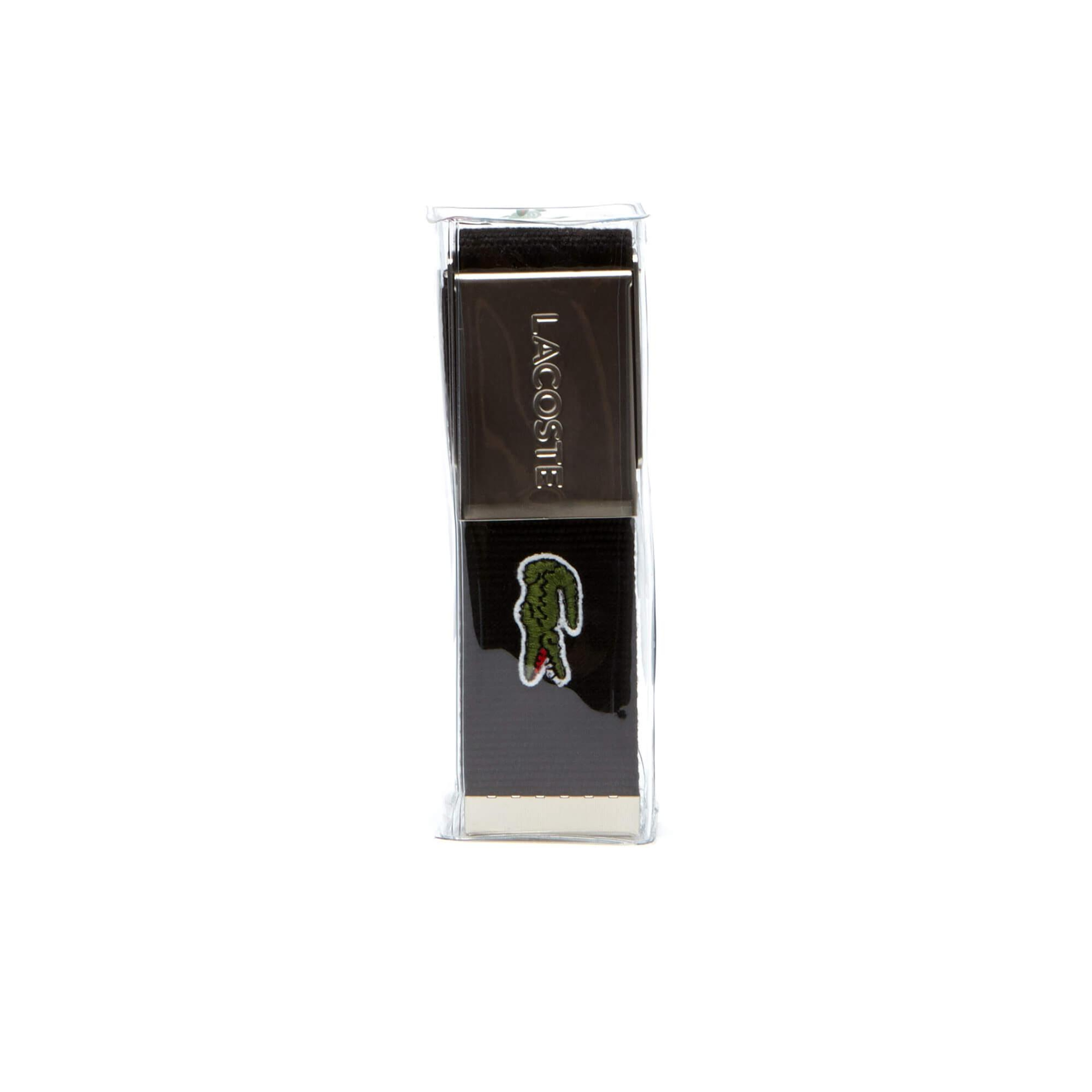 Lacoste L.12.12 Erkek Siyah Kemer
