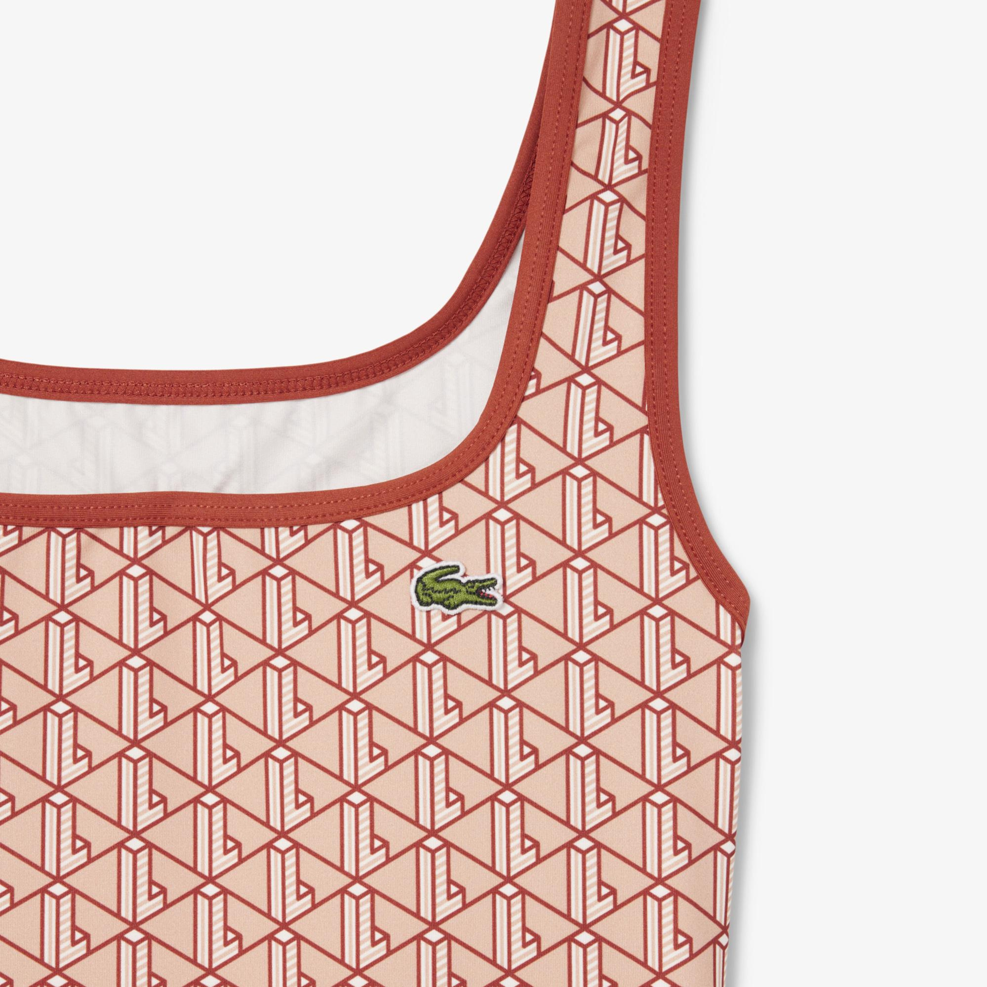 Lacoste Kadın Monogram Kırmızı Mayo