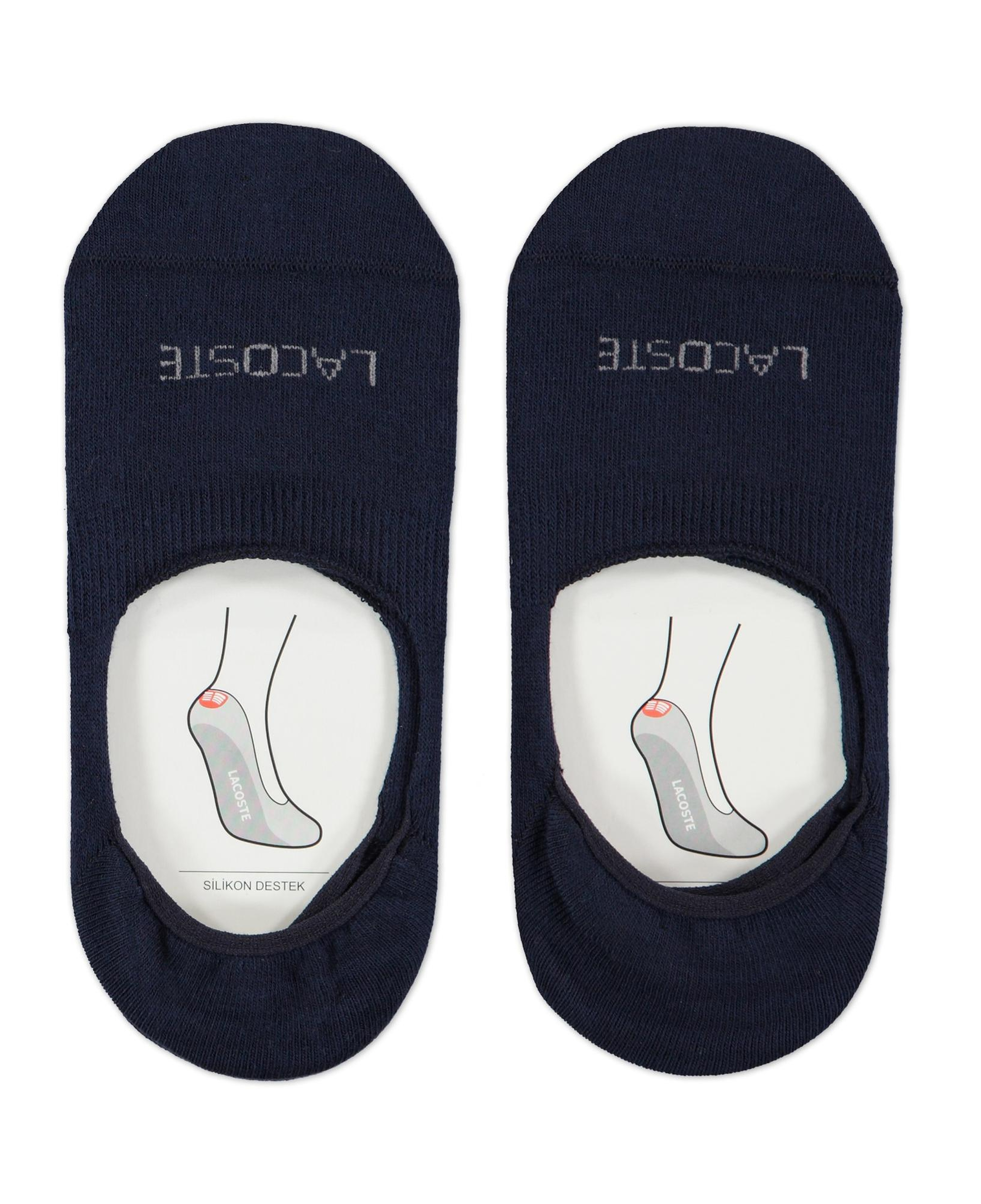 Lacoste Unisex 2'li Lacivert Çorap