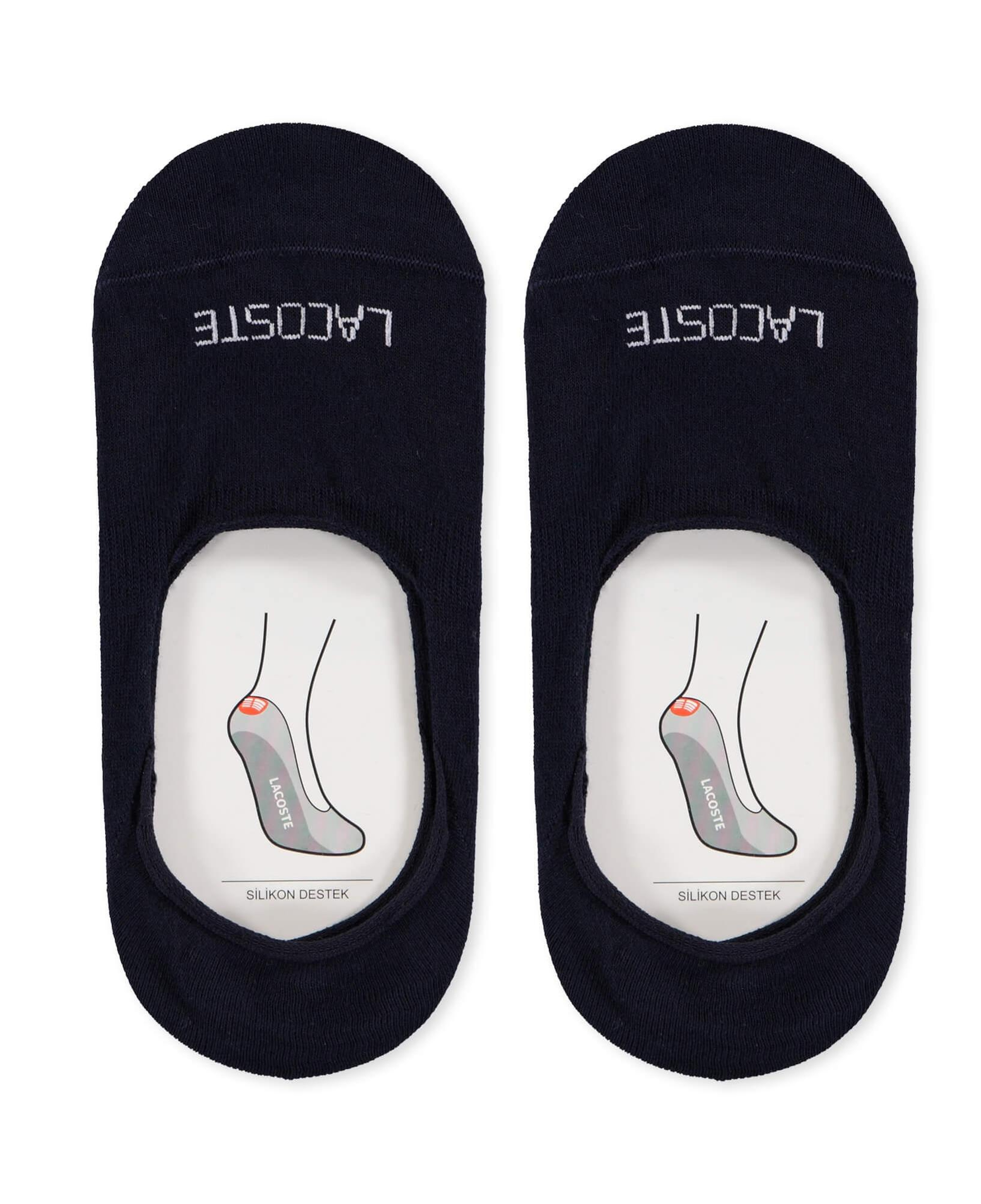 Lacoste Unisex 2'li Lacivert Çorap
