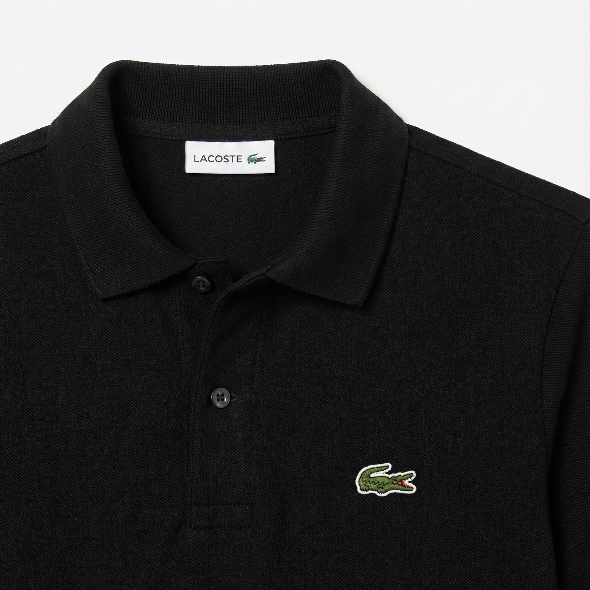 Lacoste Çocuk Regular Fit Siyah Polo