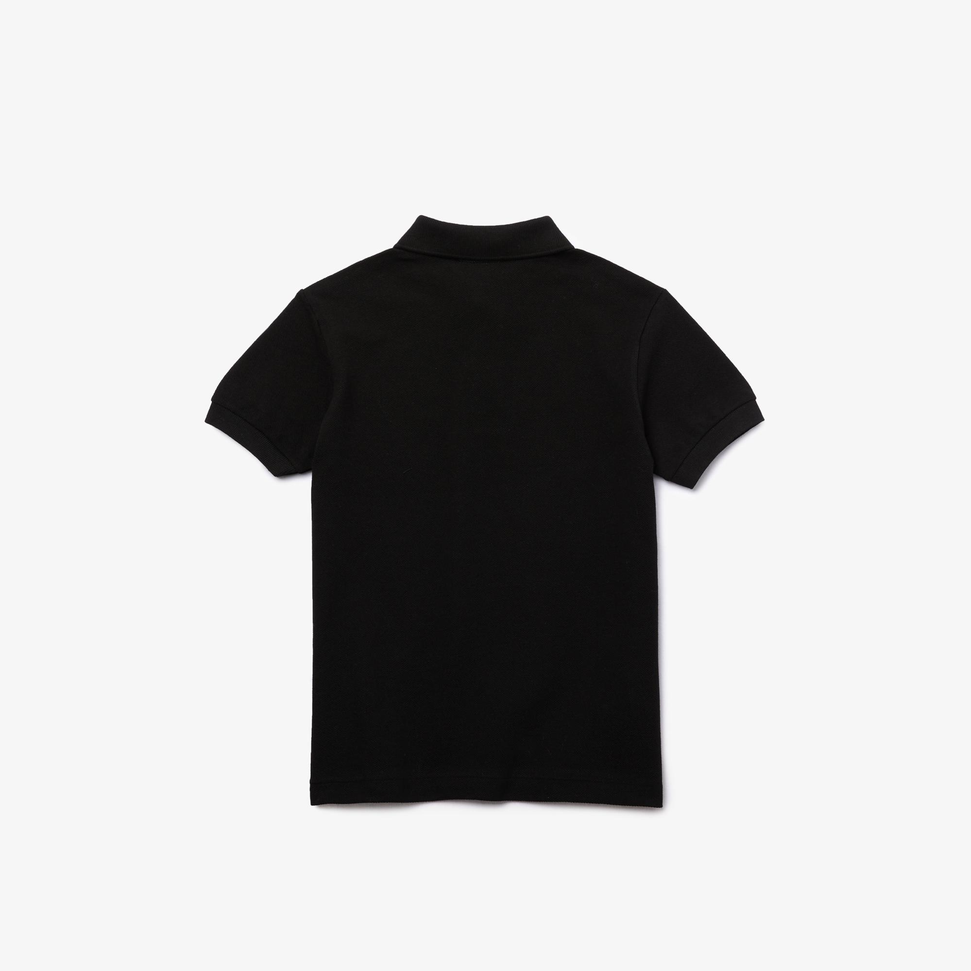 Lacoste Çocuk Regular Fit Siyah Polo