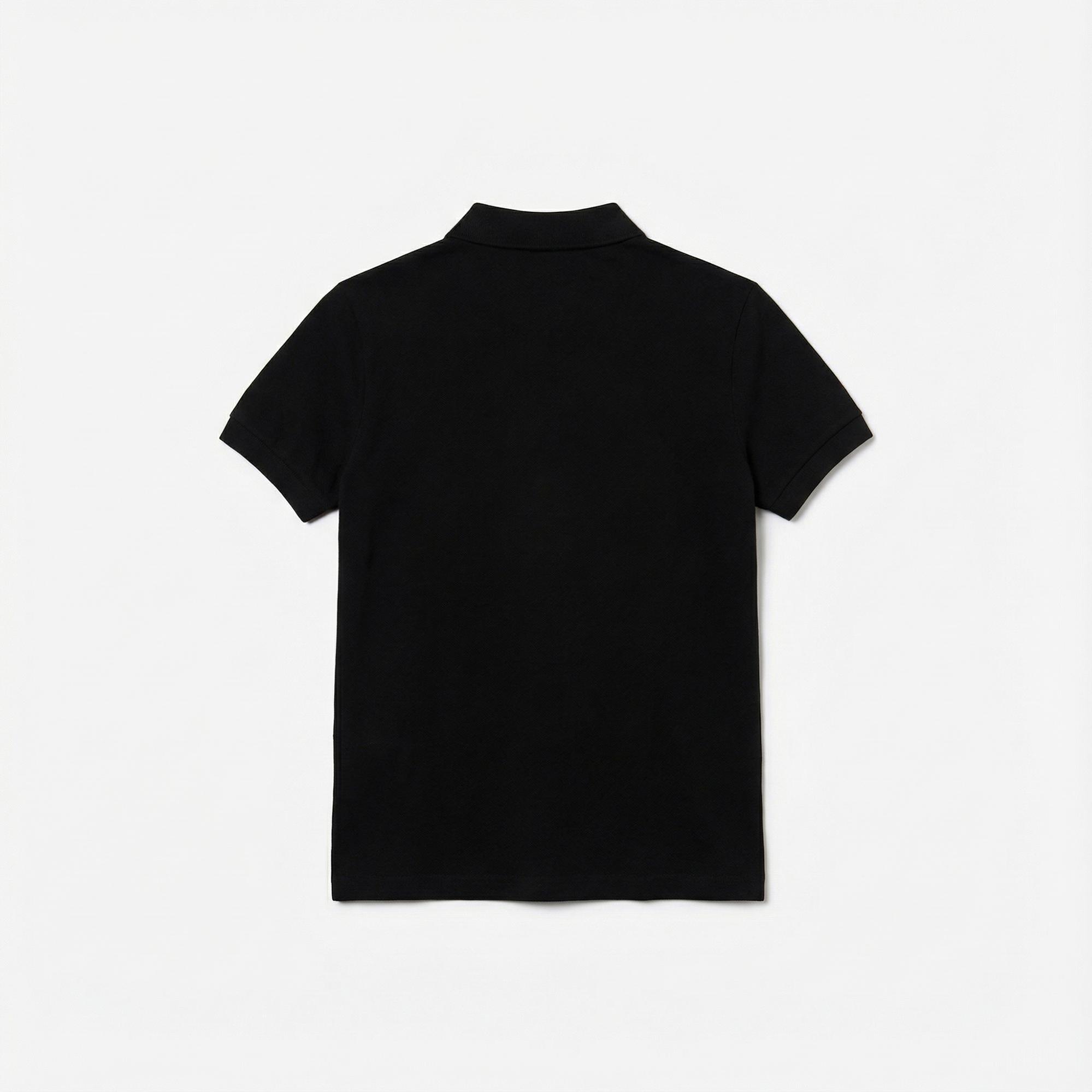Lacoste Çocuk Regular Fit Siyah Polo