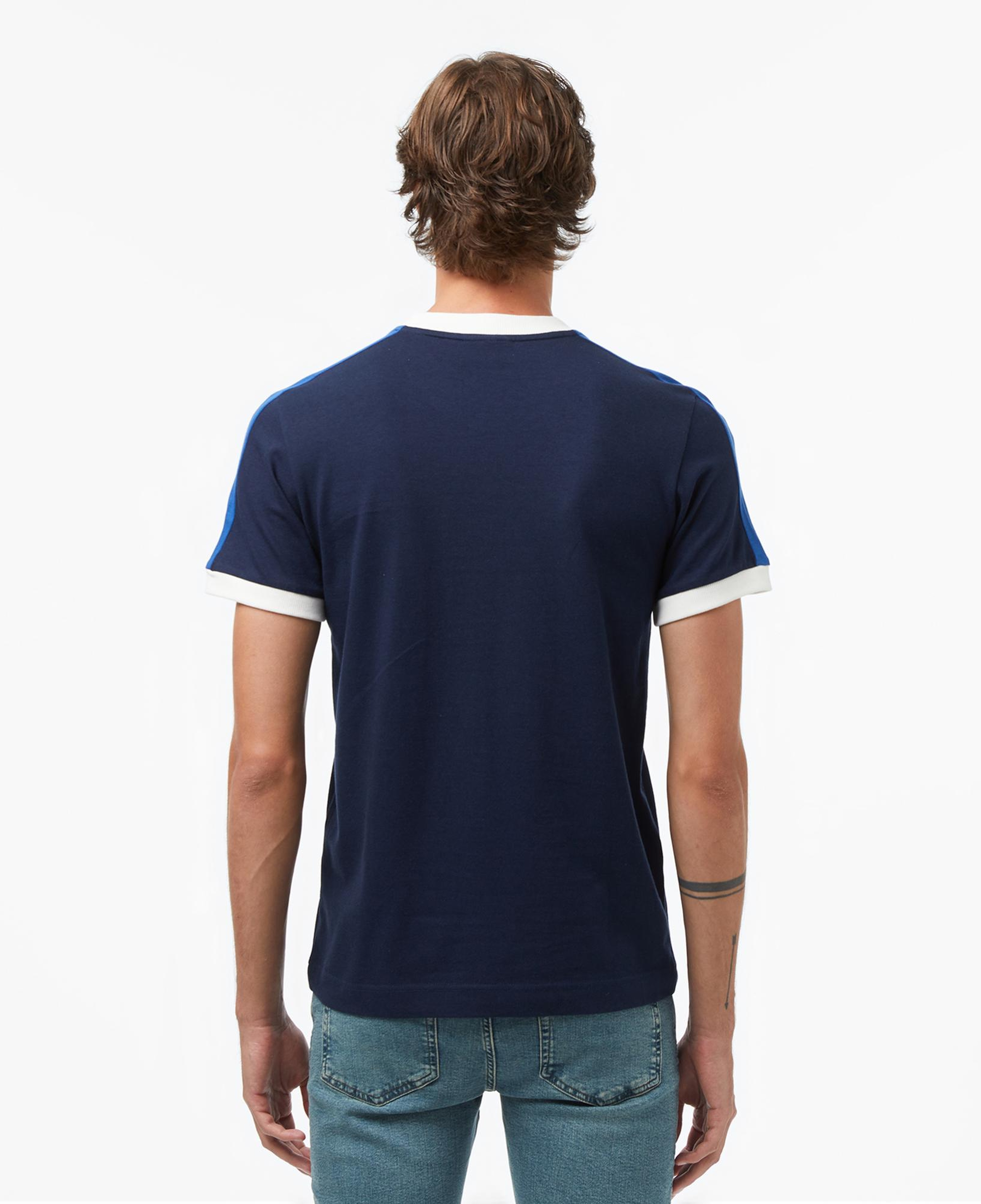 Lacoste Erkek Regular Fit Bisiklet Yaka Lacivert T-Shirt