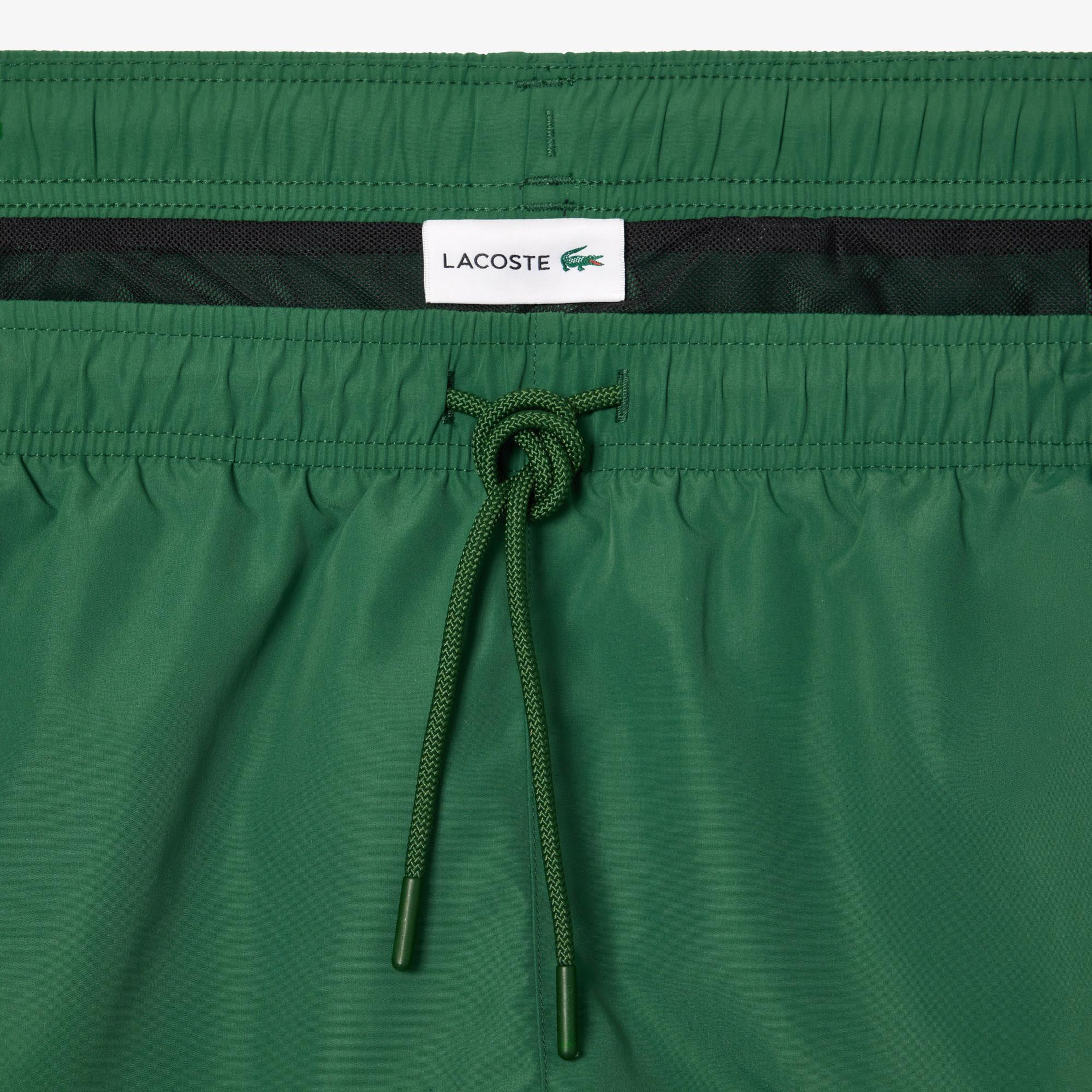 Lacoste Erkek Yeşil Deniz Şortu