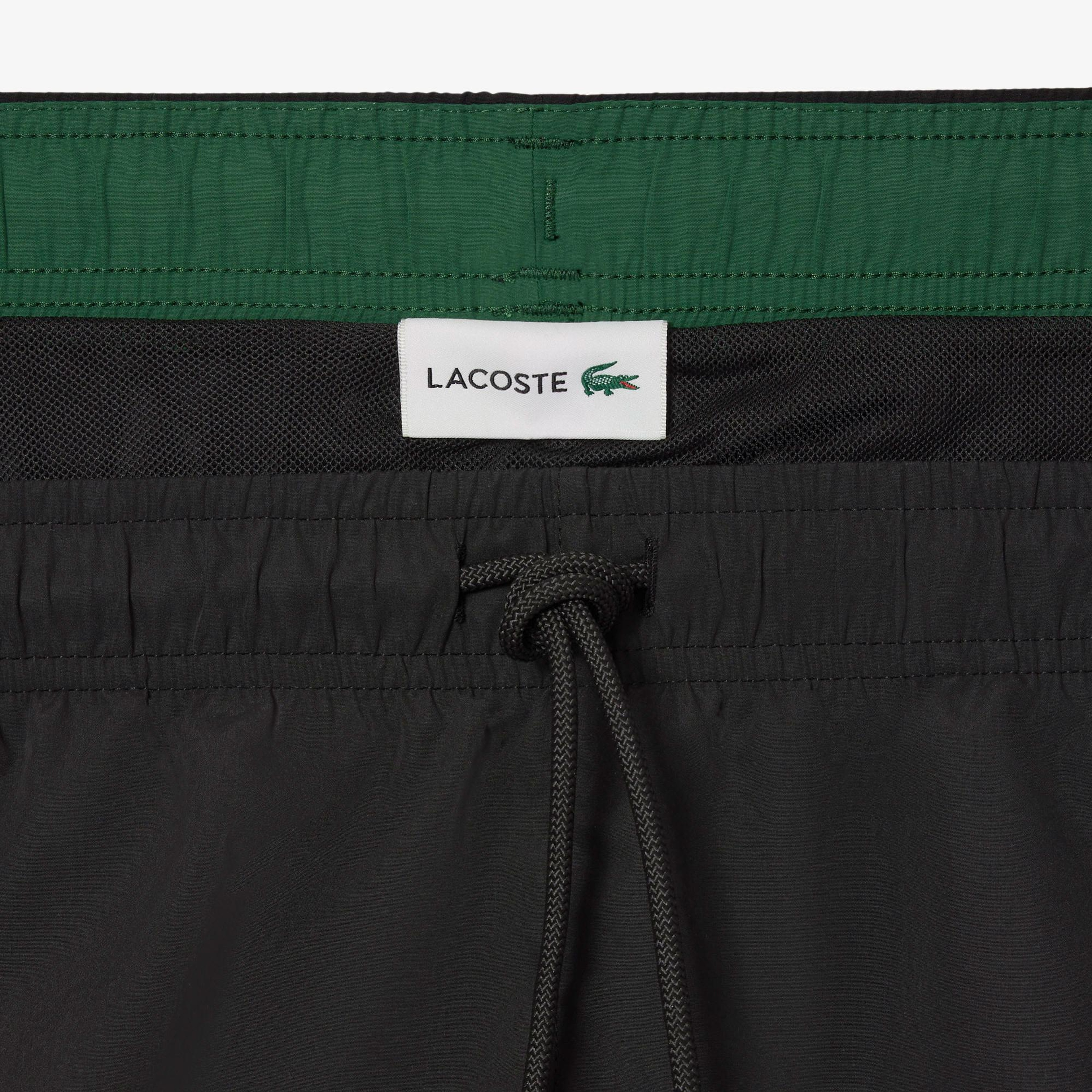 Lacoste Erkek Siyah Deniz Şortu