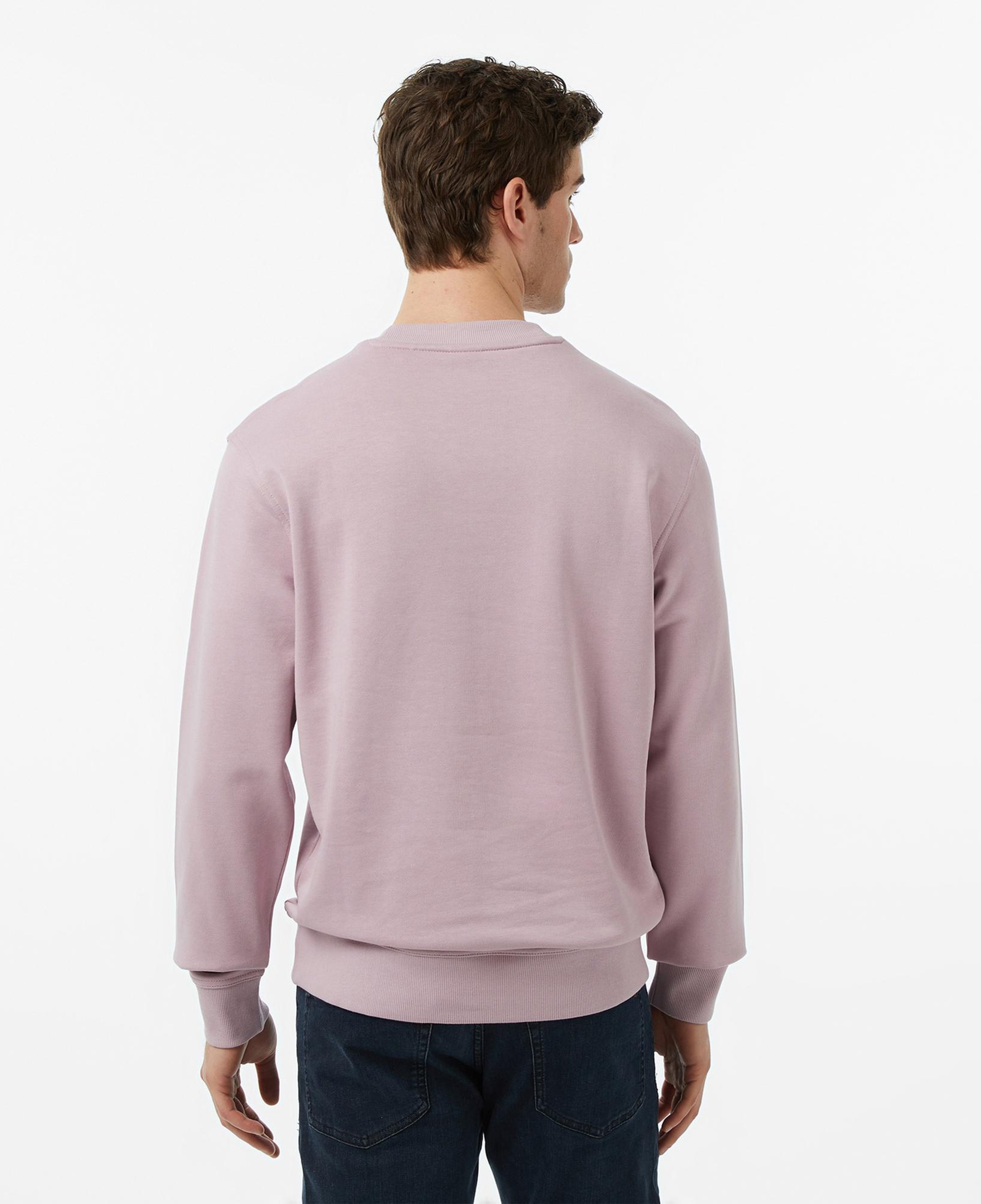 Boss WeSmall Erkek Lila Sweatshirt