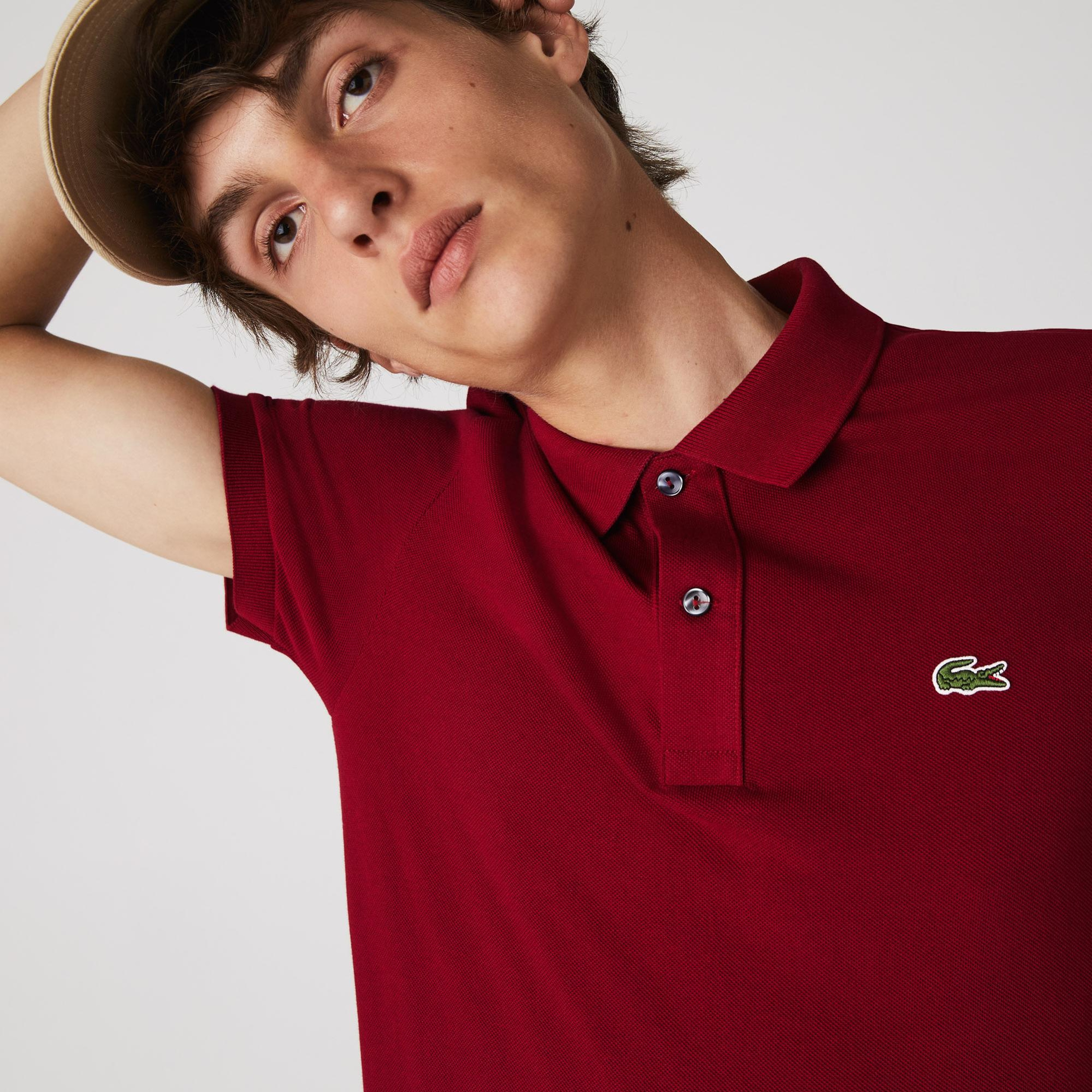 Lacoste L.12.12 Erkek Slim Fit Kırmızı Polo