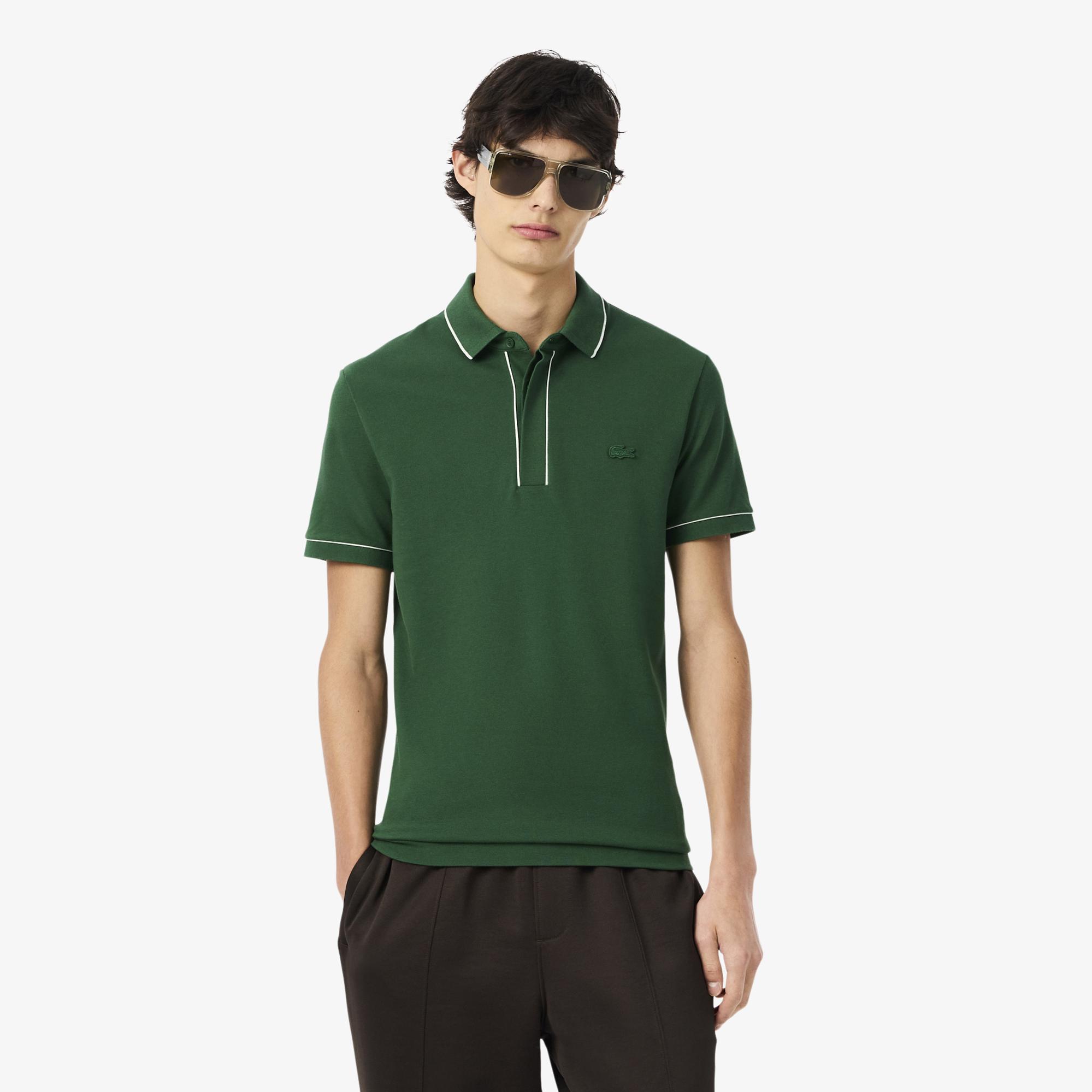 Lacoste Paris Erkek Regular Fit Yeşil Polo