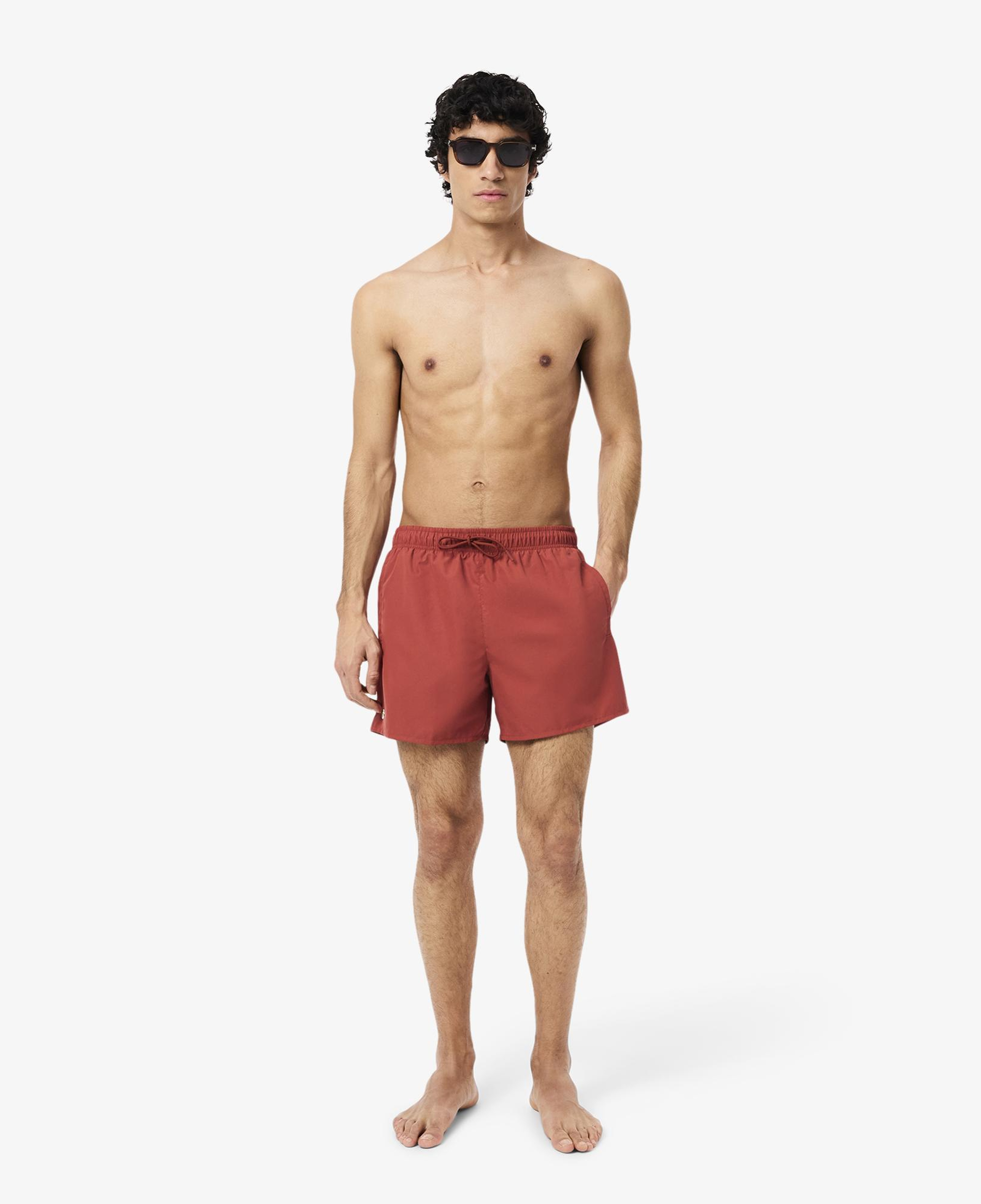 Lacoste Erkek Kırmızı Deniz Şortu