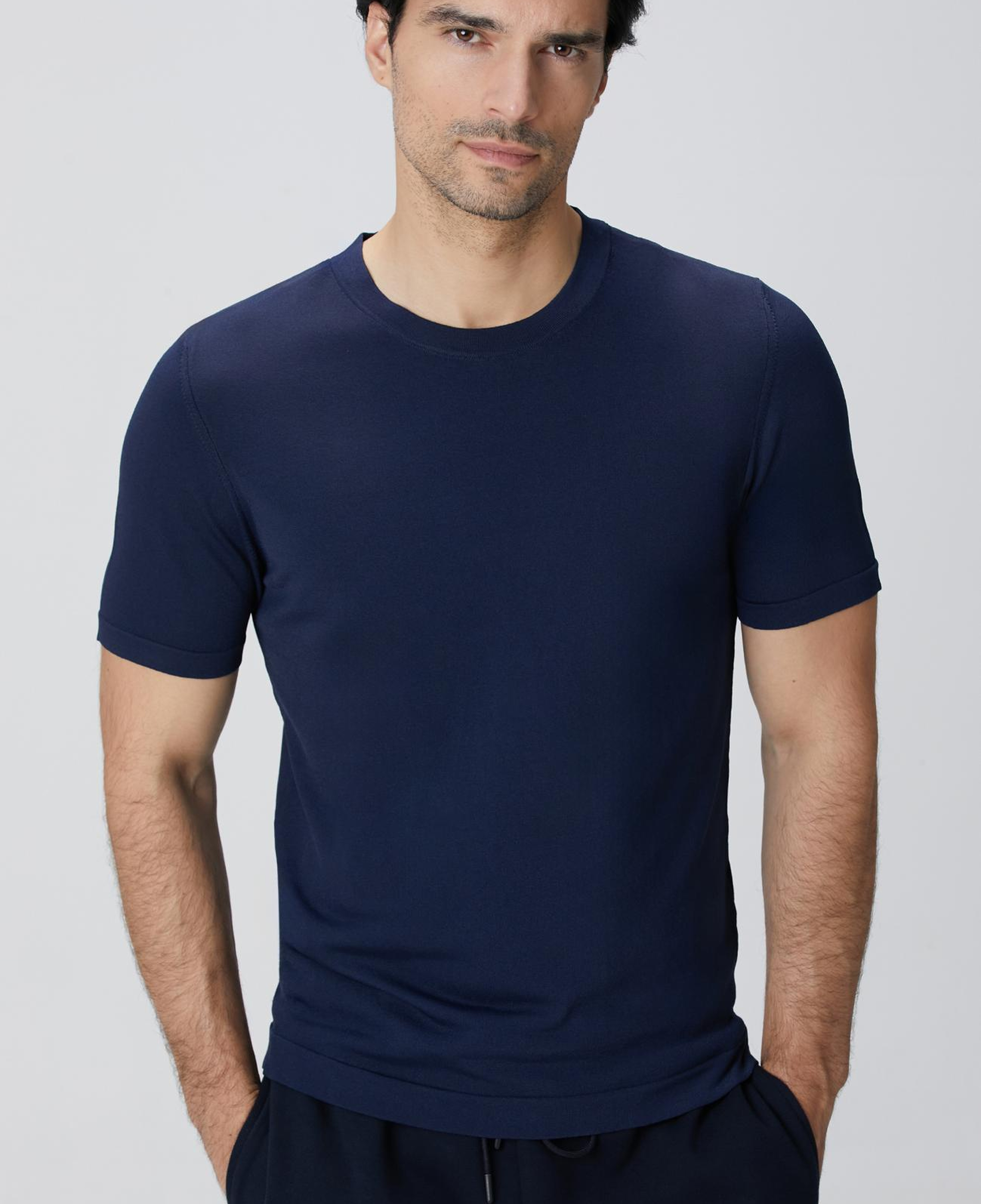 Network Erkek Lacivert Triko Kazak