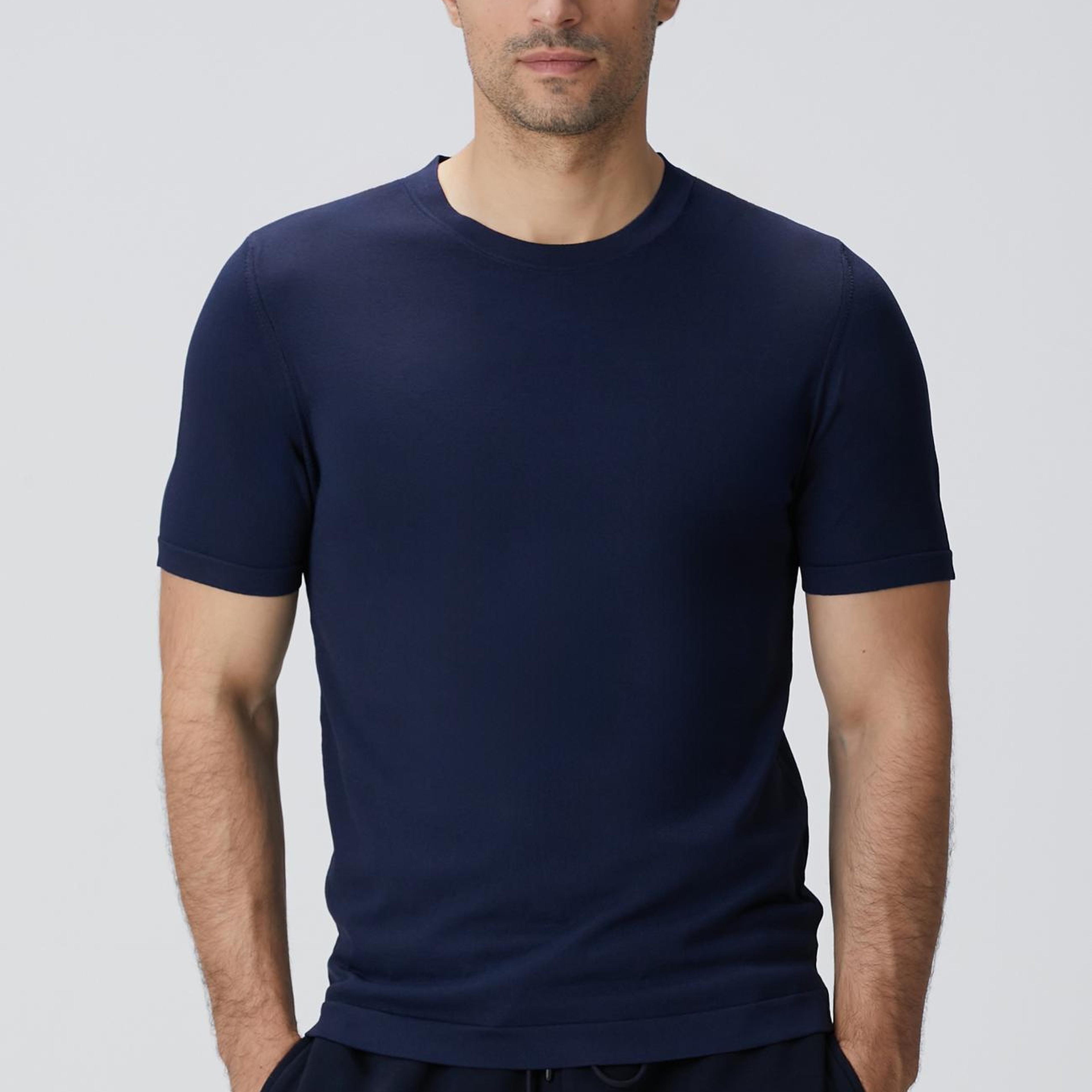 Network Erkek Lacivert Triko Kazak