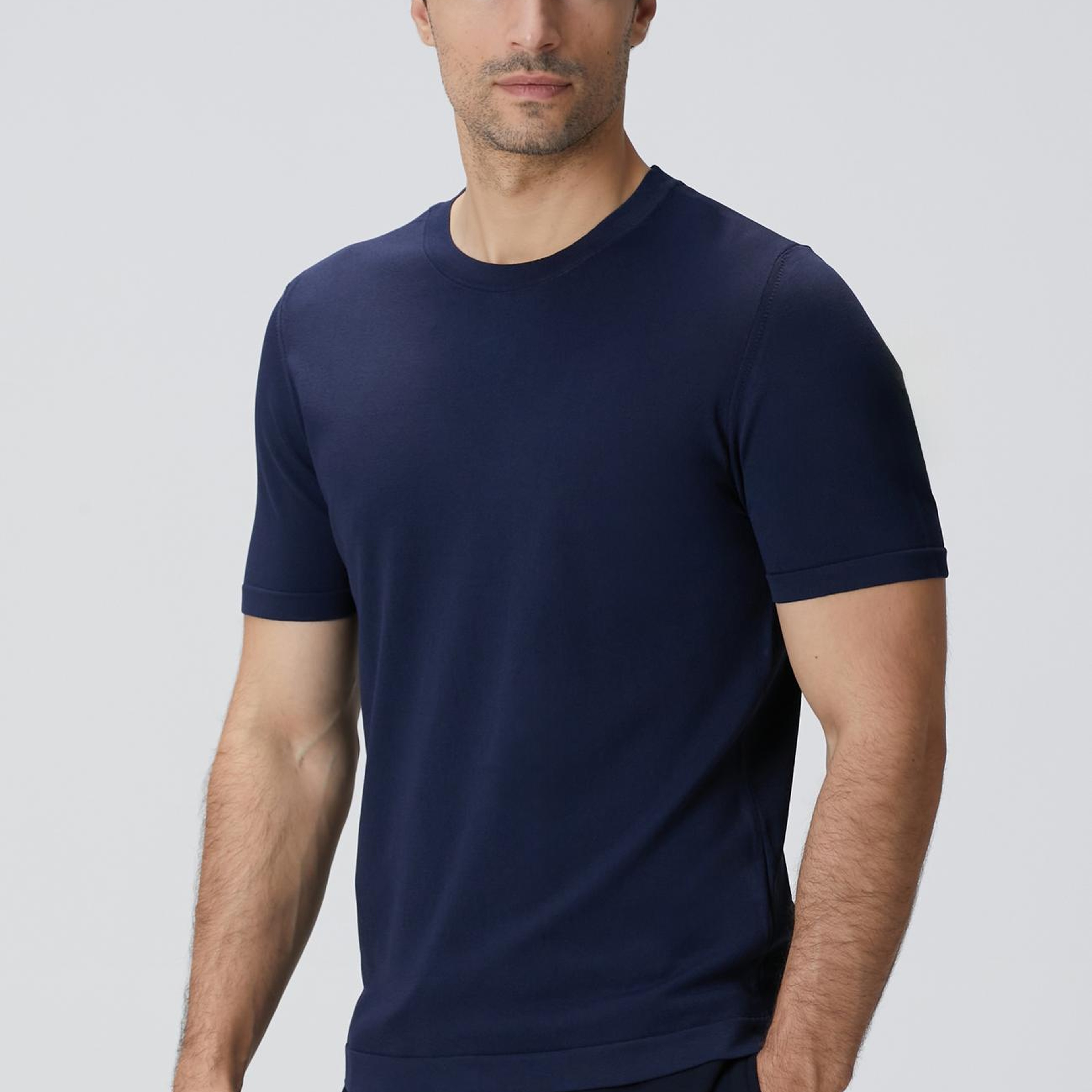 Network Erkek Lacivert Triko Kazak