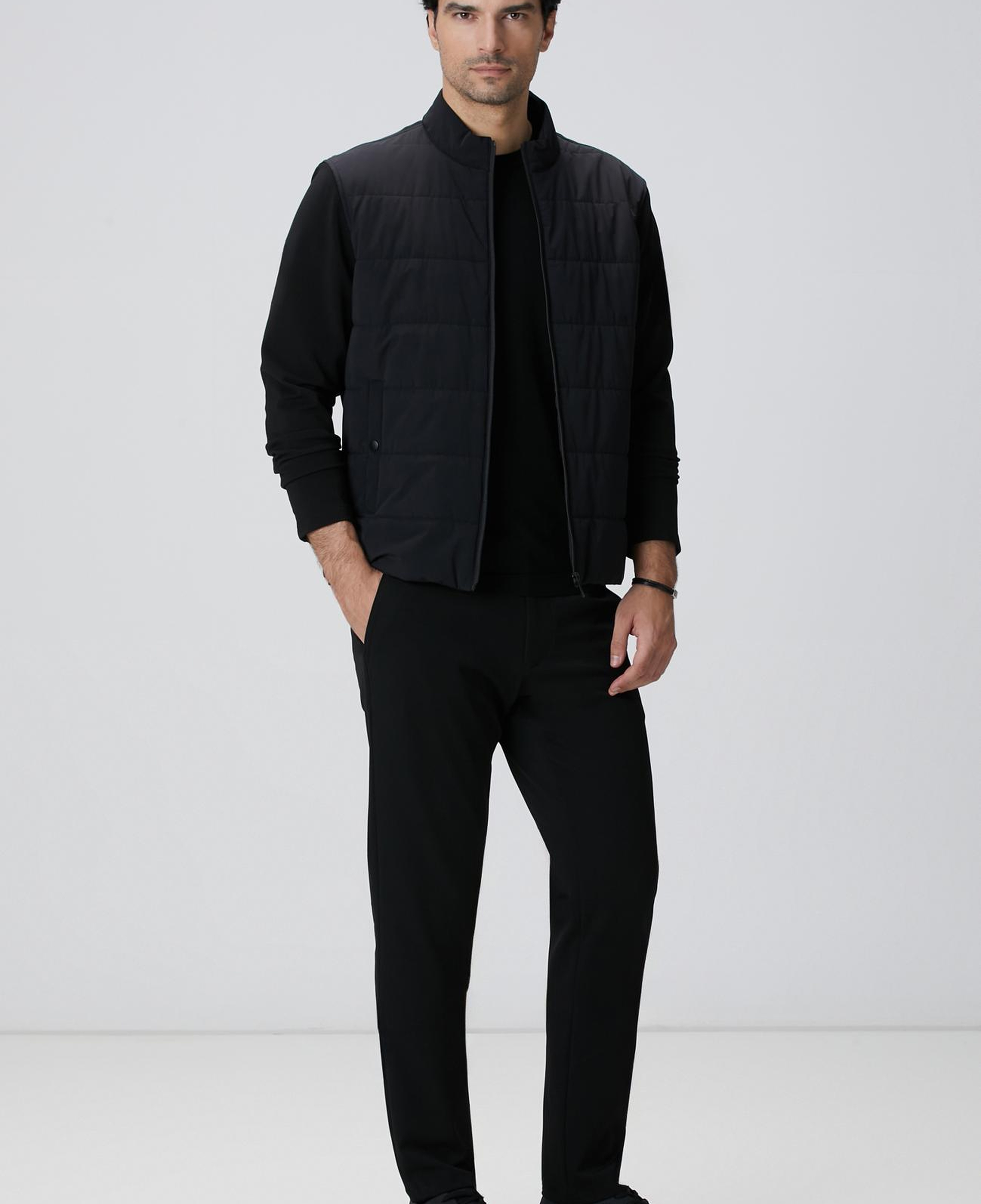 Network Erkek Siyah Triko Kazak