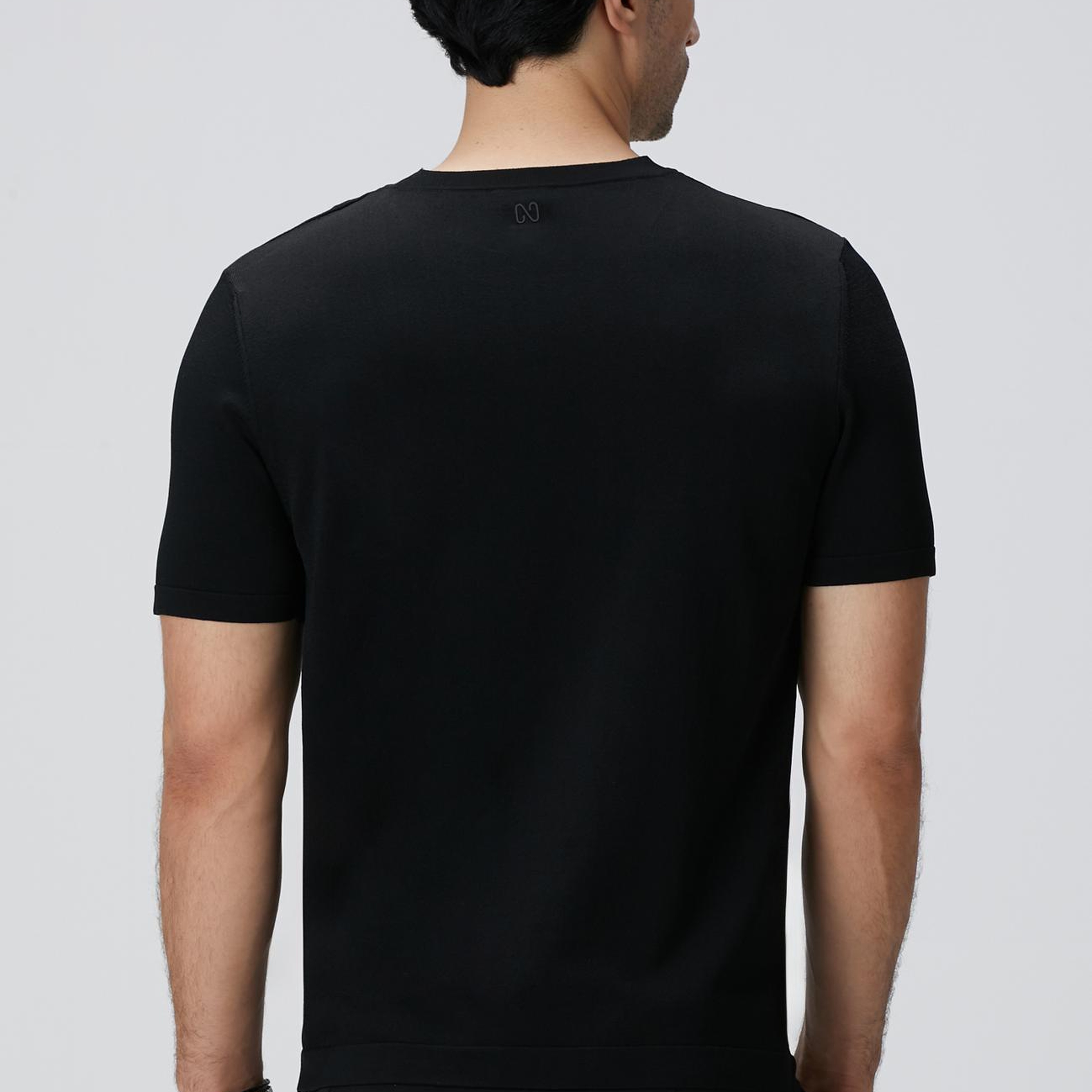 Network Erkek Siyah Triko Kazak