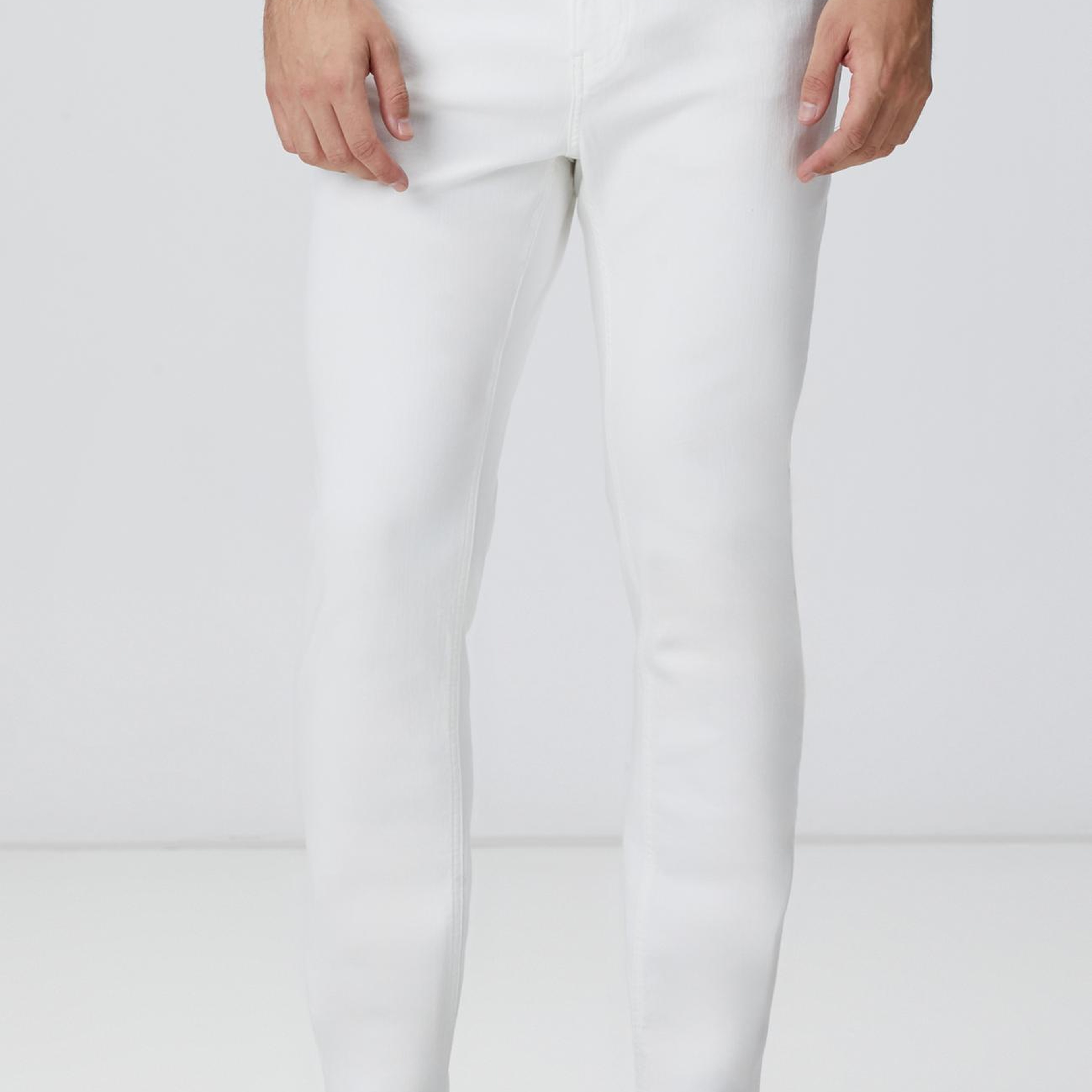 Network Erkek Kırık Beyaz Denim Pantolon