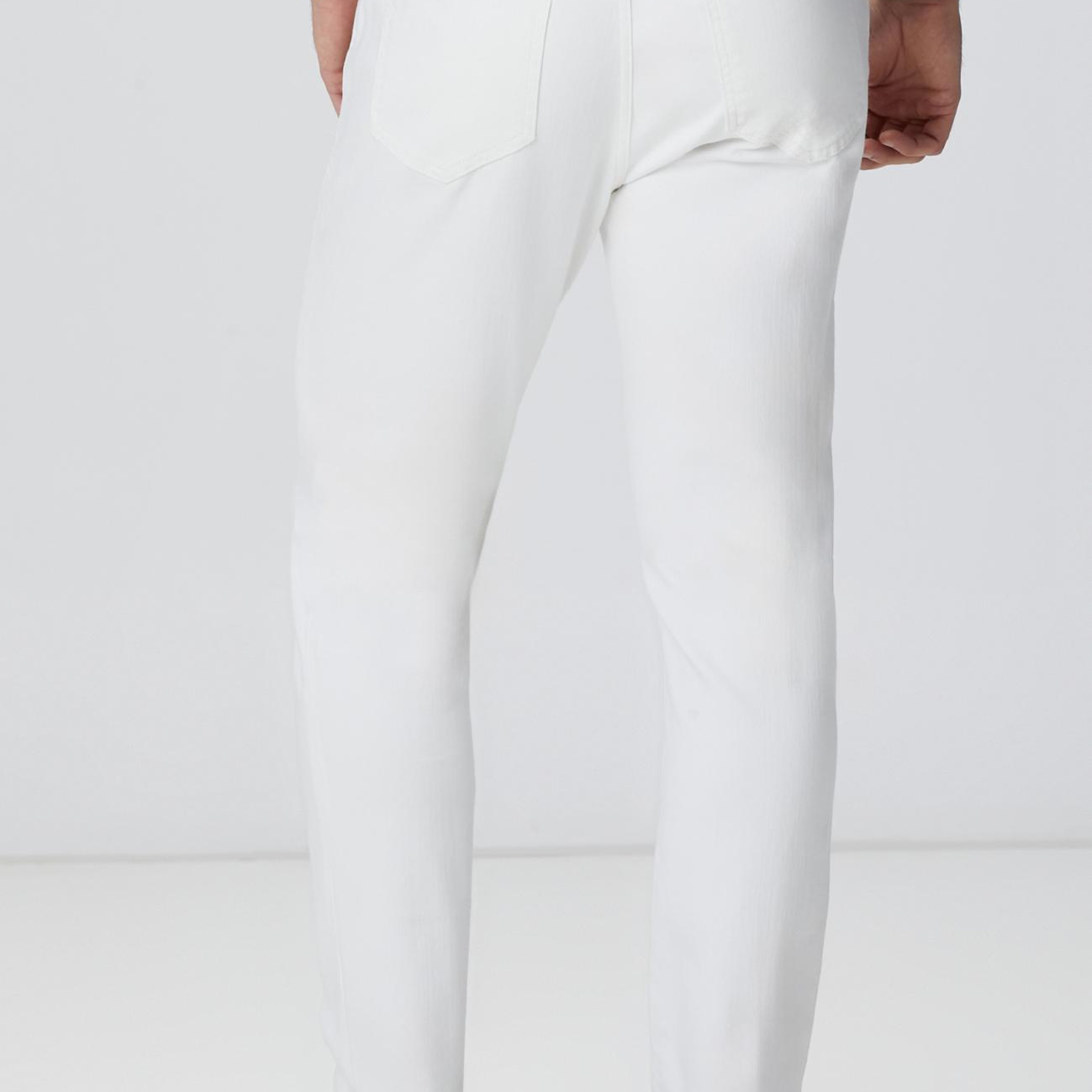 Network Erkek Kırık Beyaz Denim Pantolon