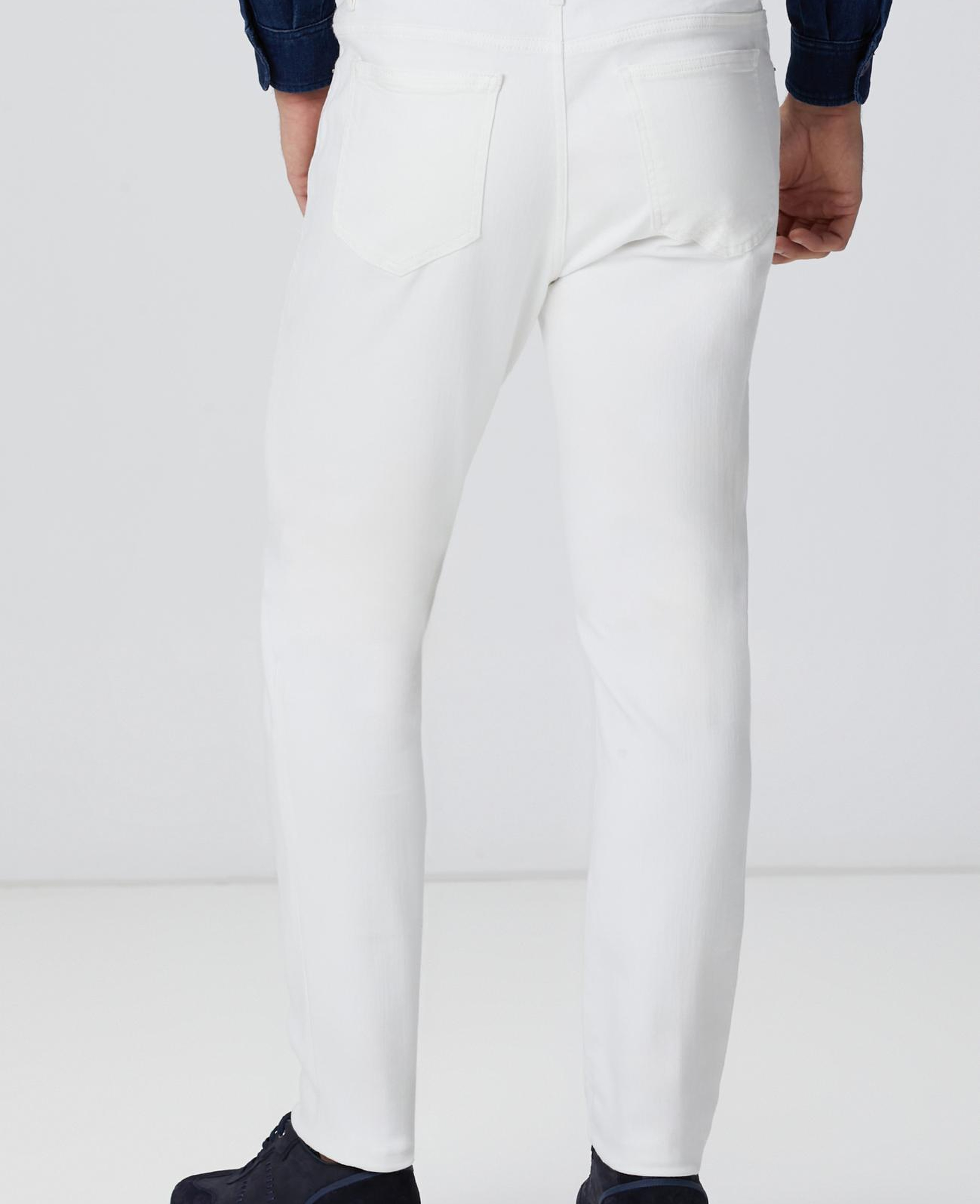 Network Erkek Kırık Beyaz Denim Pantolon