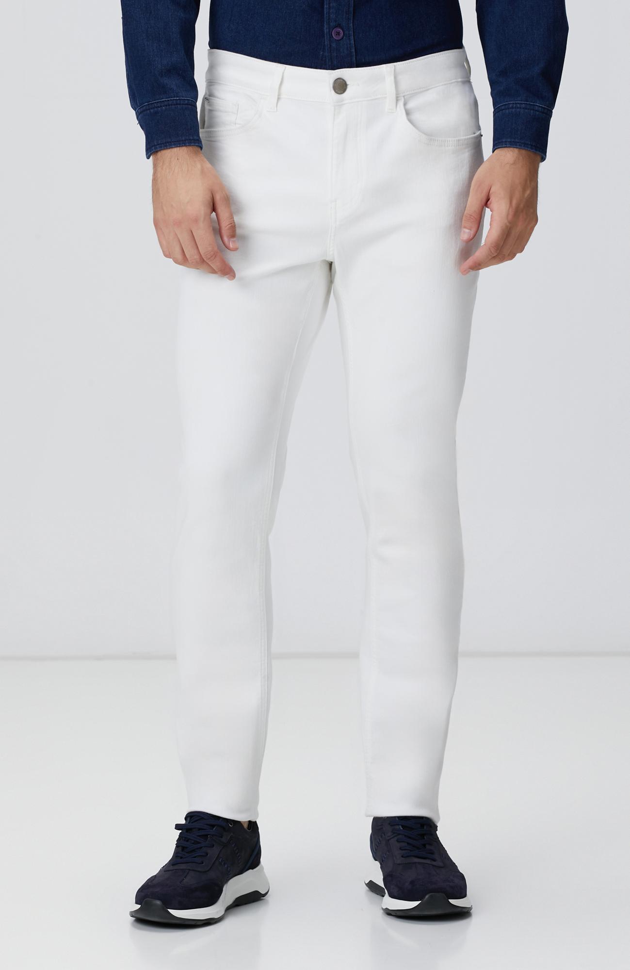 Network Erkek Kırık Beyaz Denim Pantolon