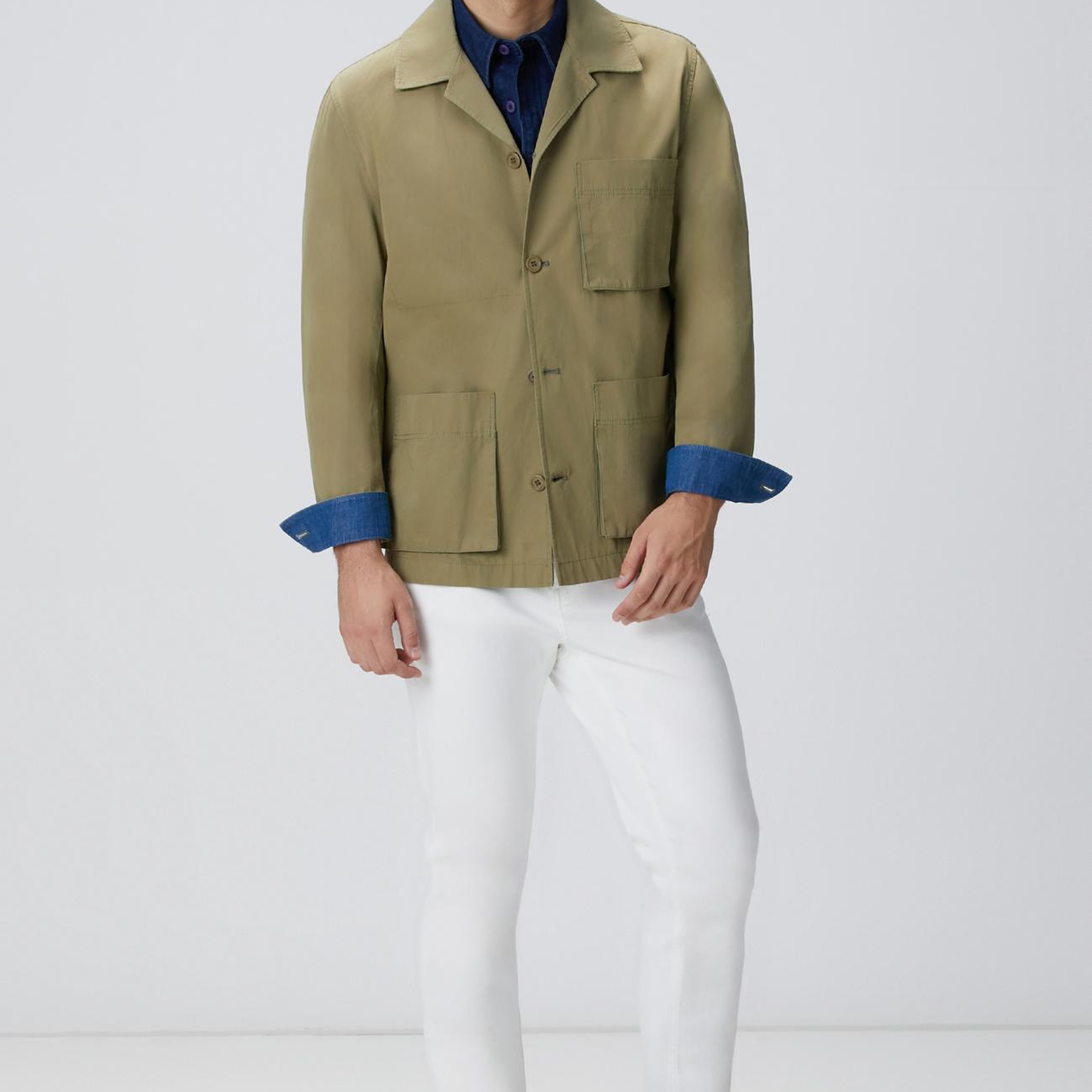 Network Erkek Kırık Beyaz Denim Pantolon