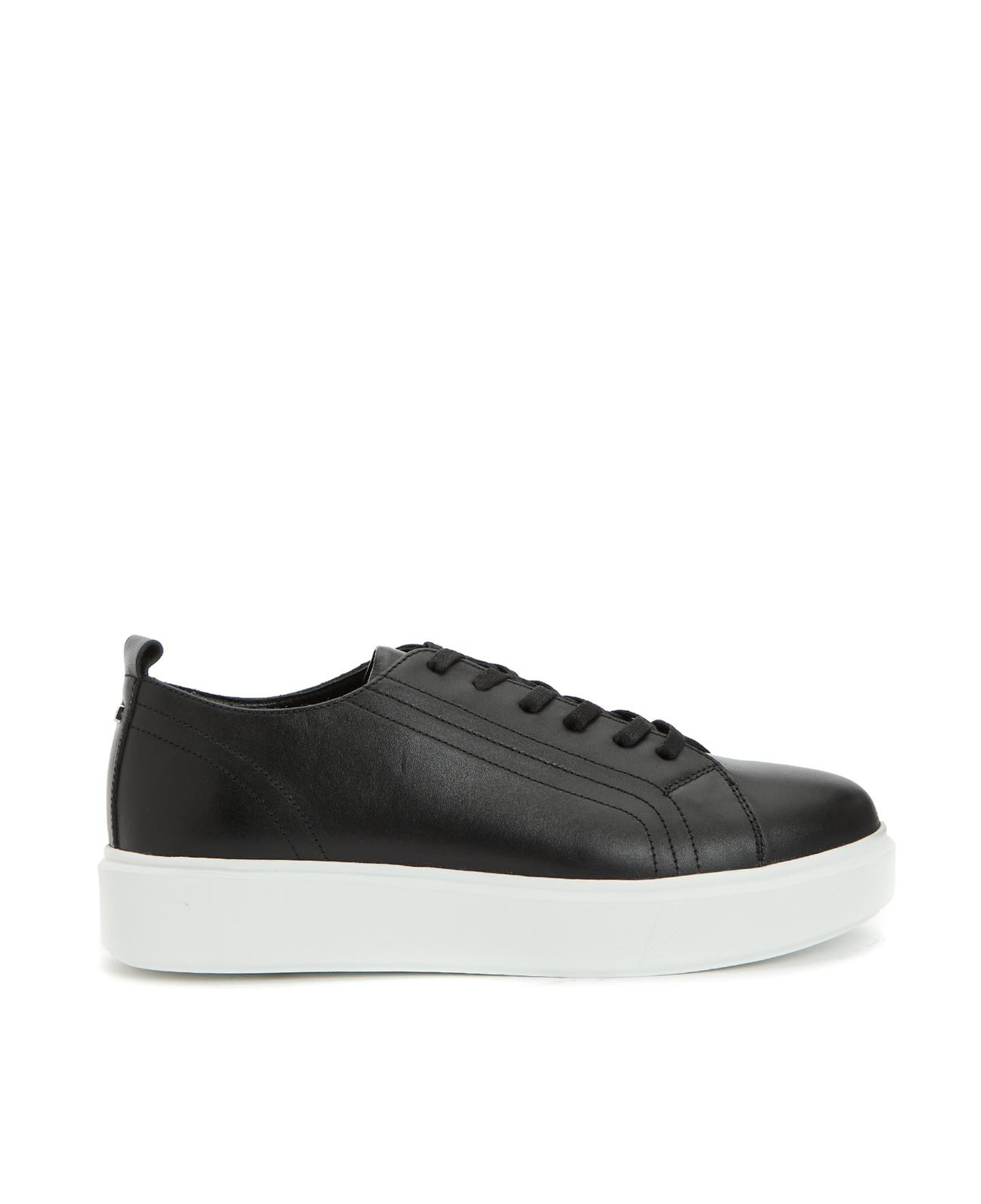 Network Kadın Siyah Deri Sneaker