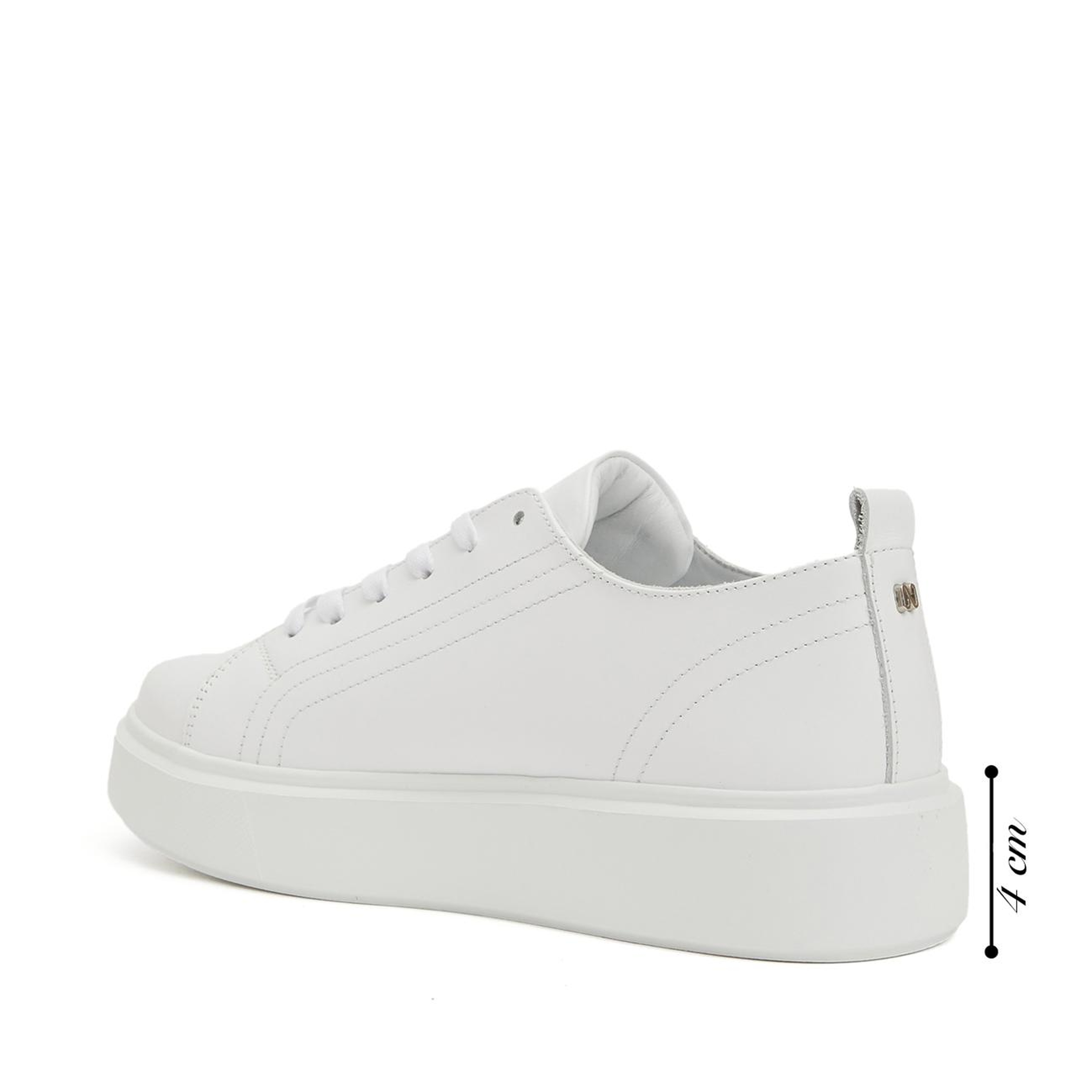 Network Kadın Beyaz Deri Sneaker