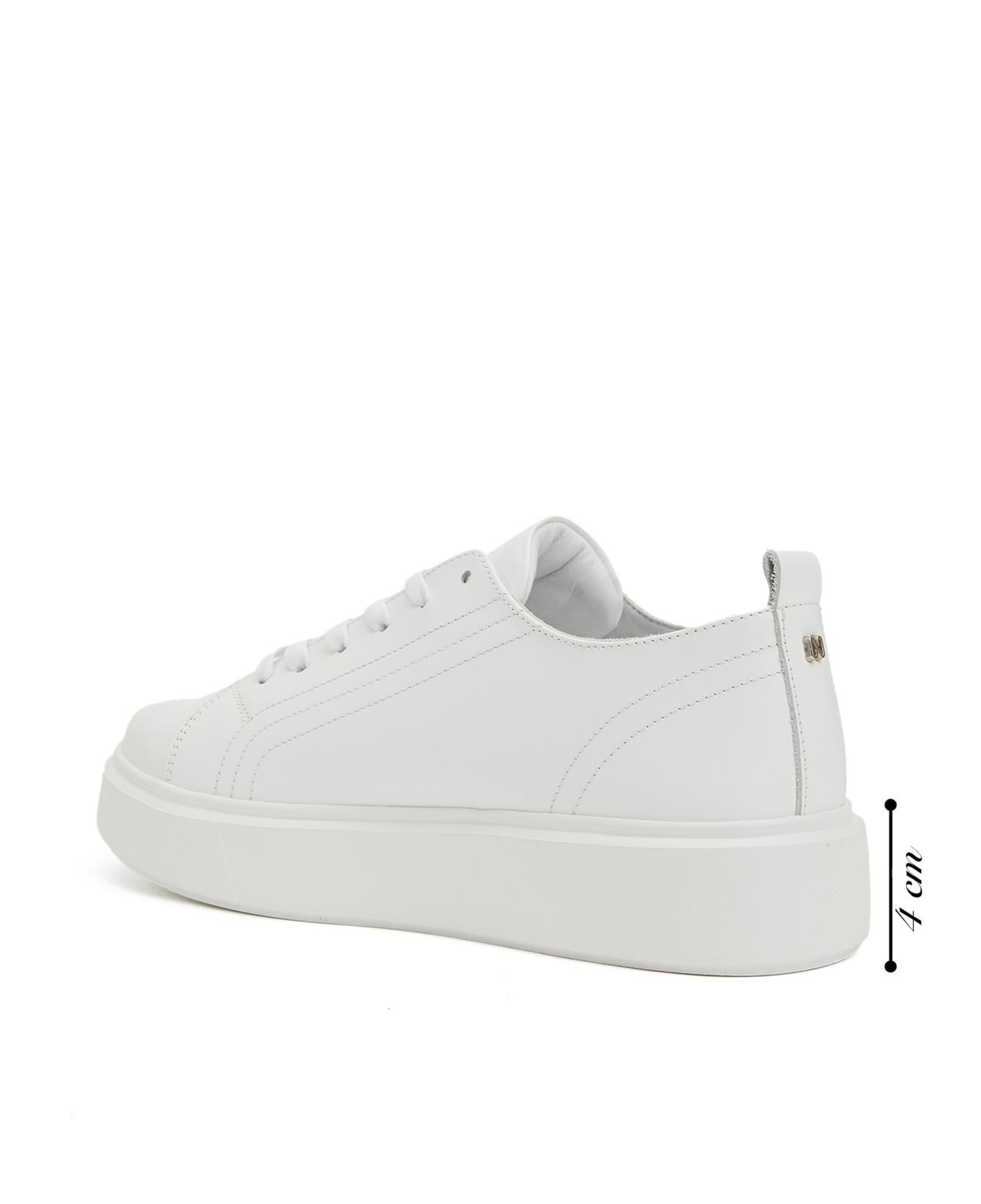 Network Kadın Beyaz Deri Sneaker