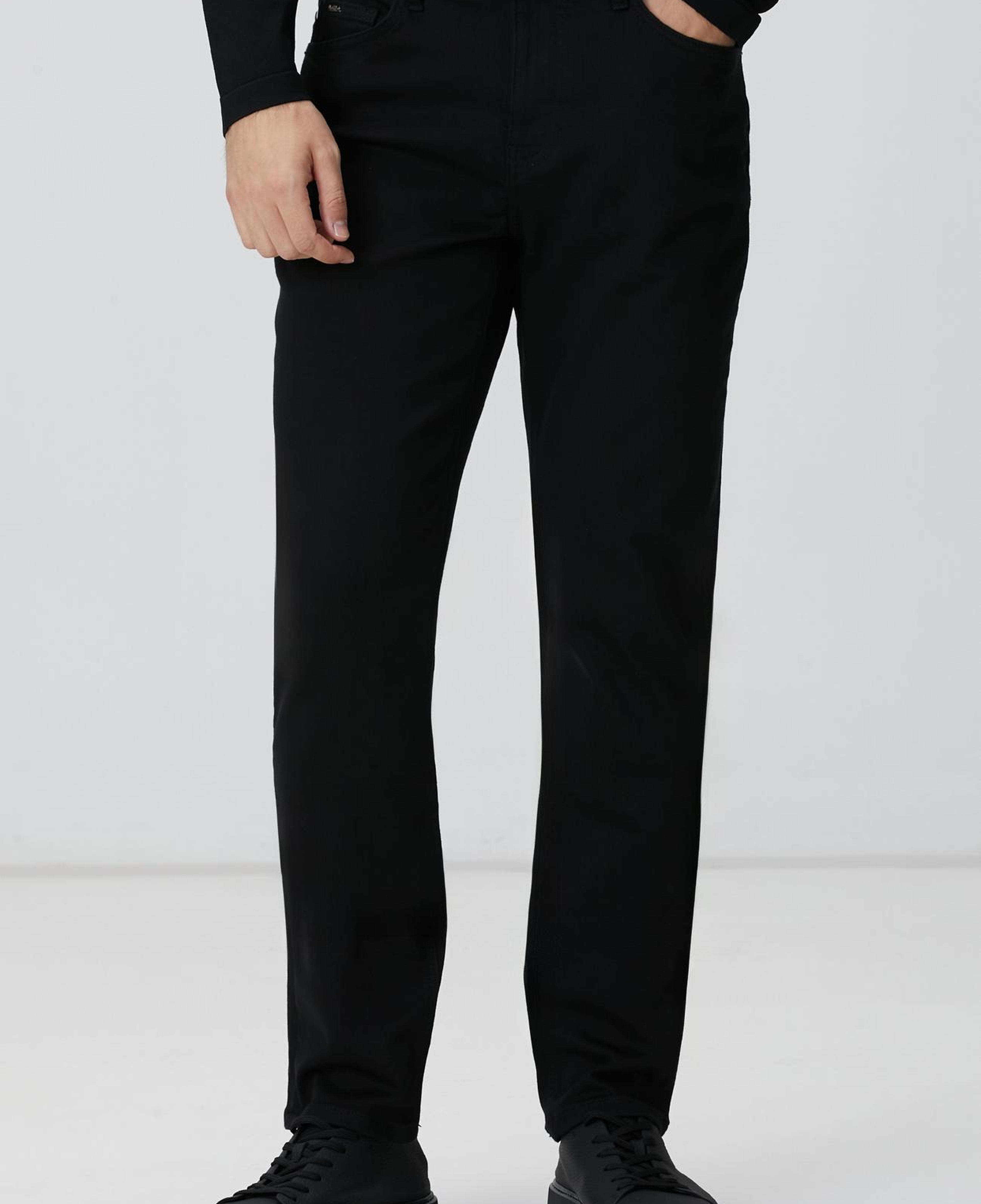 Network Erkek Siyah Denim Pantolon