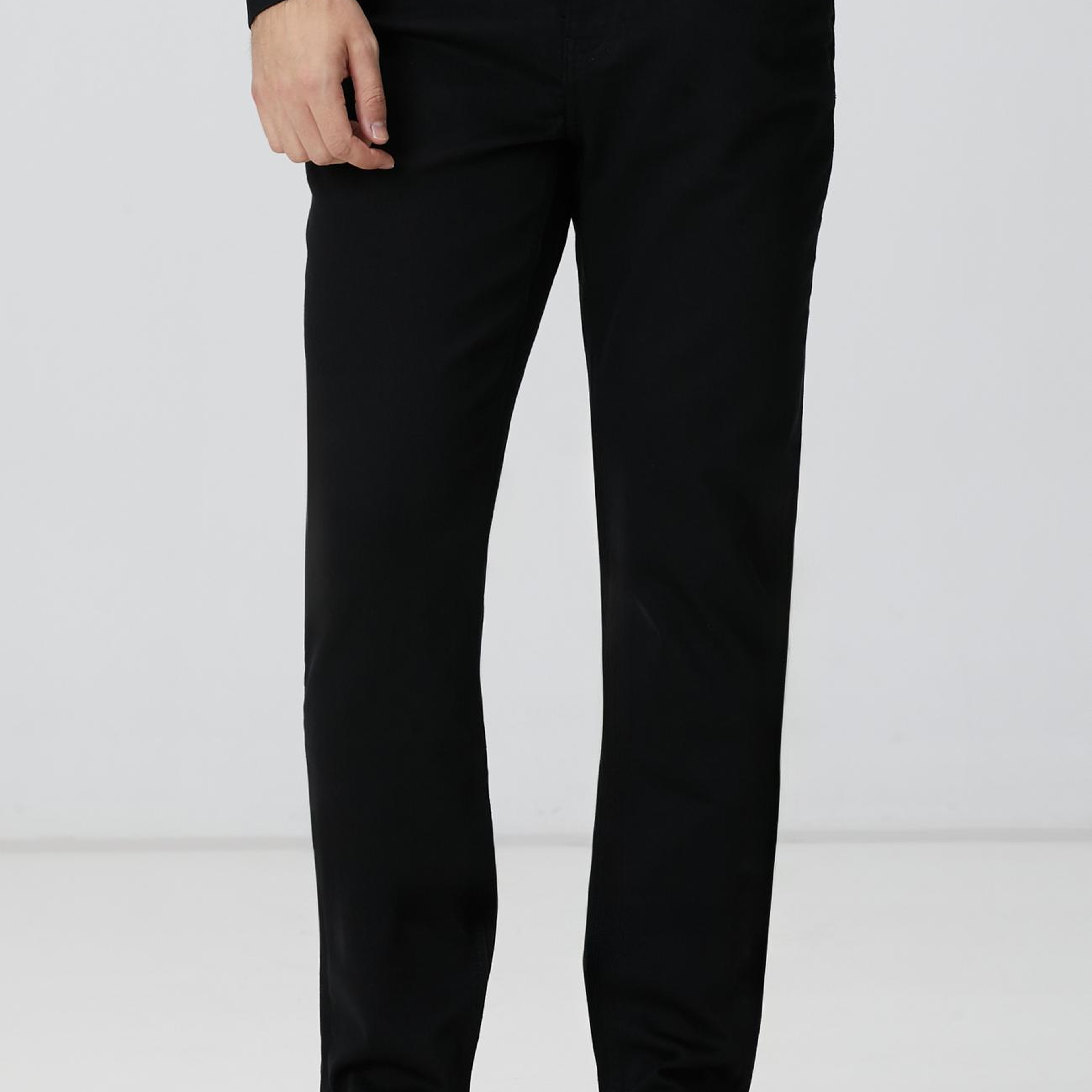 Network Erkek Siyah Denim Pantolon