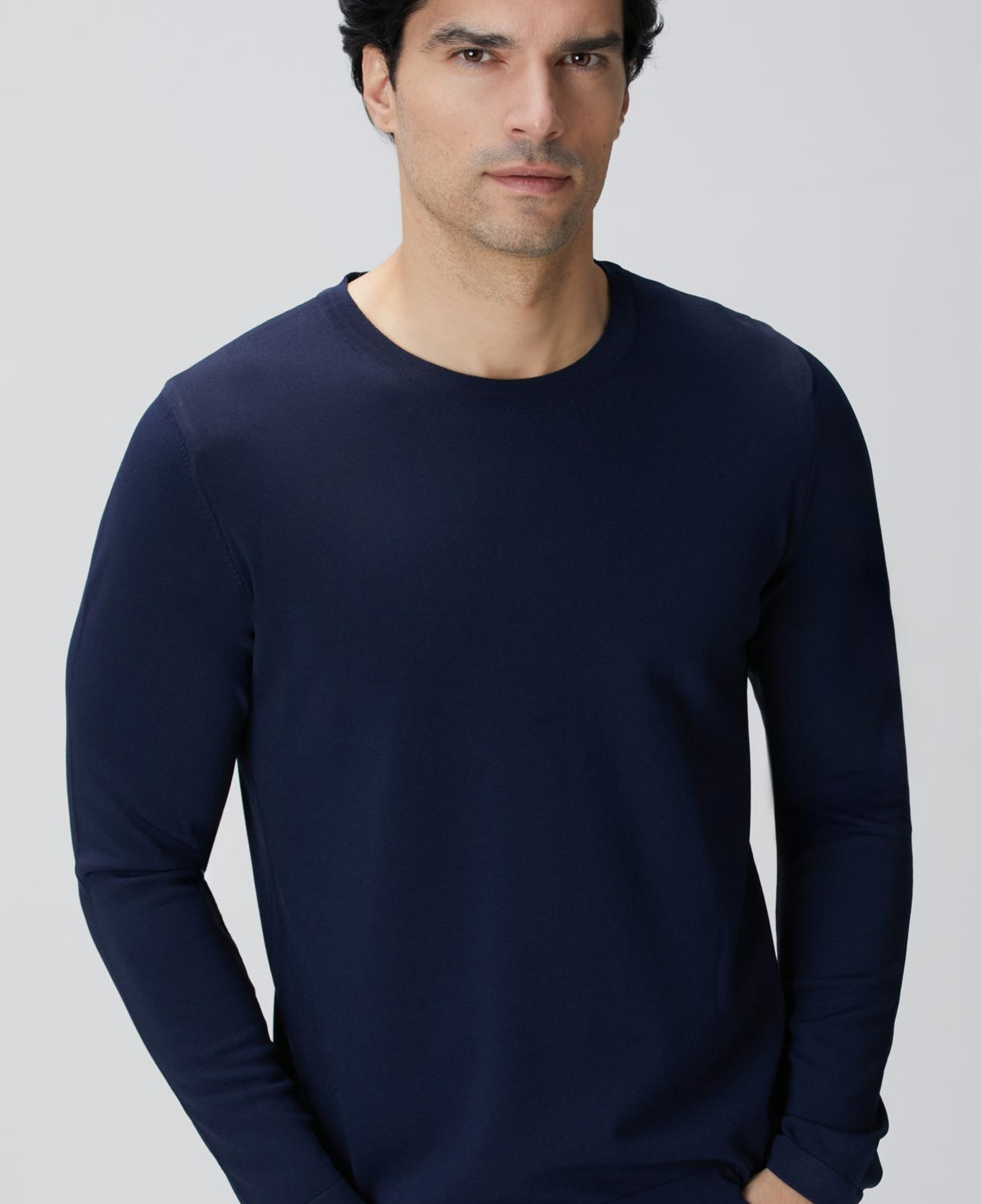 Network Erkek N-Tech Lacivert Basic Triko Kazak