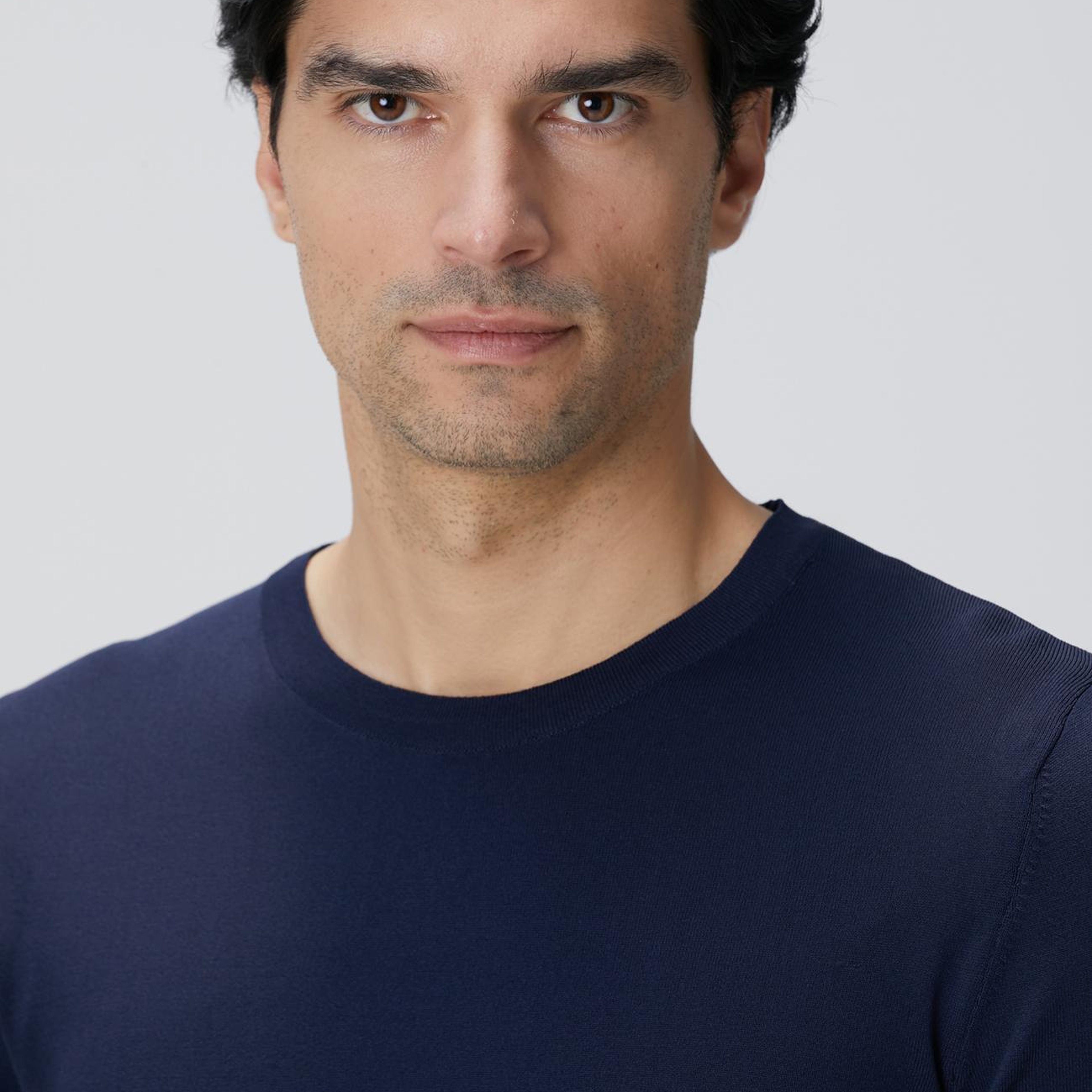 Network Erkek N-Tech Lacivert Basic Triko Kazak