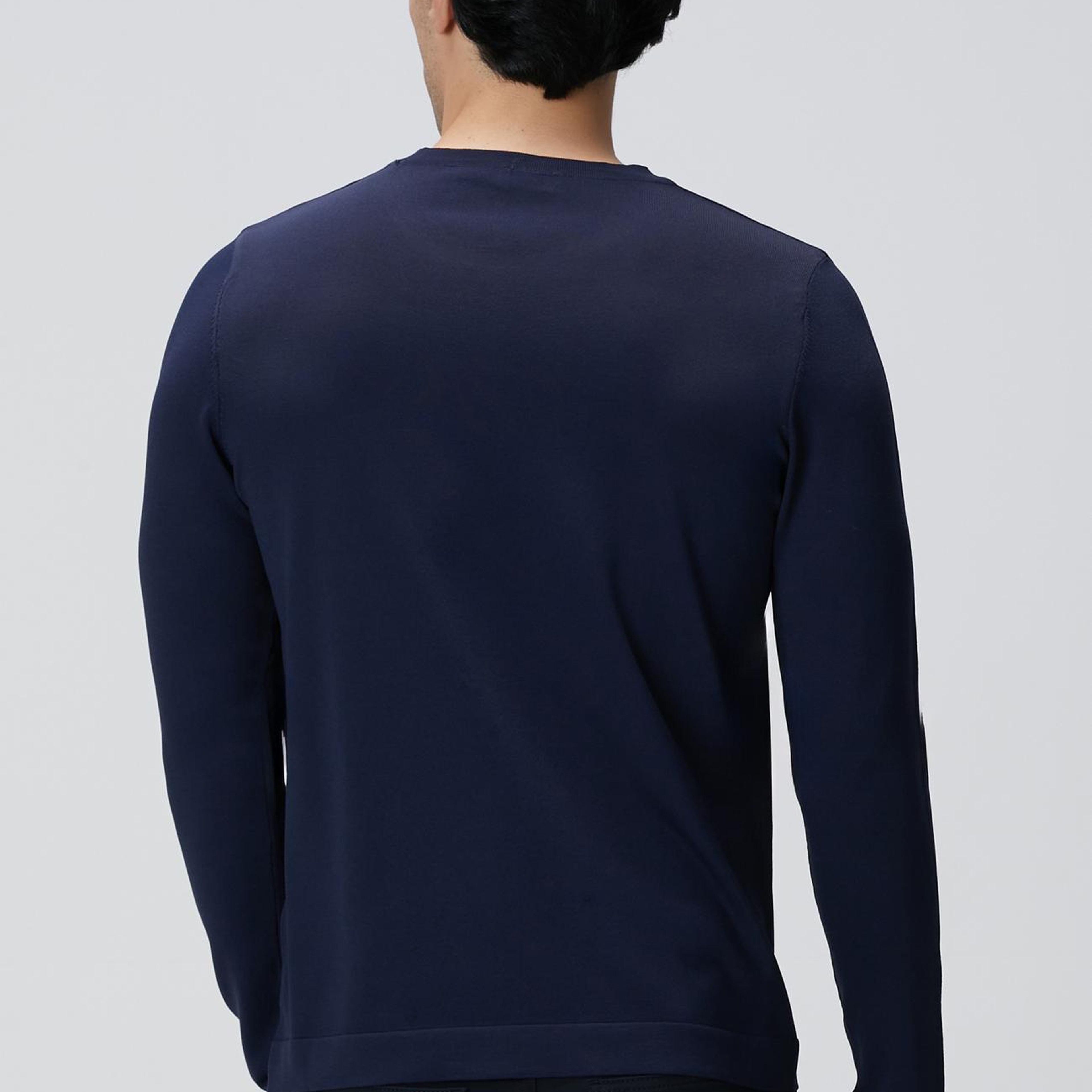 Network Erkek N-Tech Lacivert Basic Triko Kazak