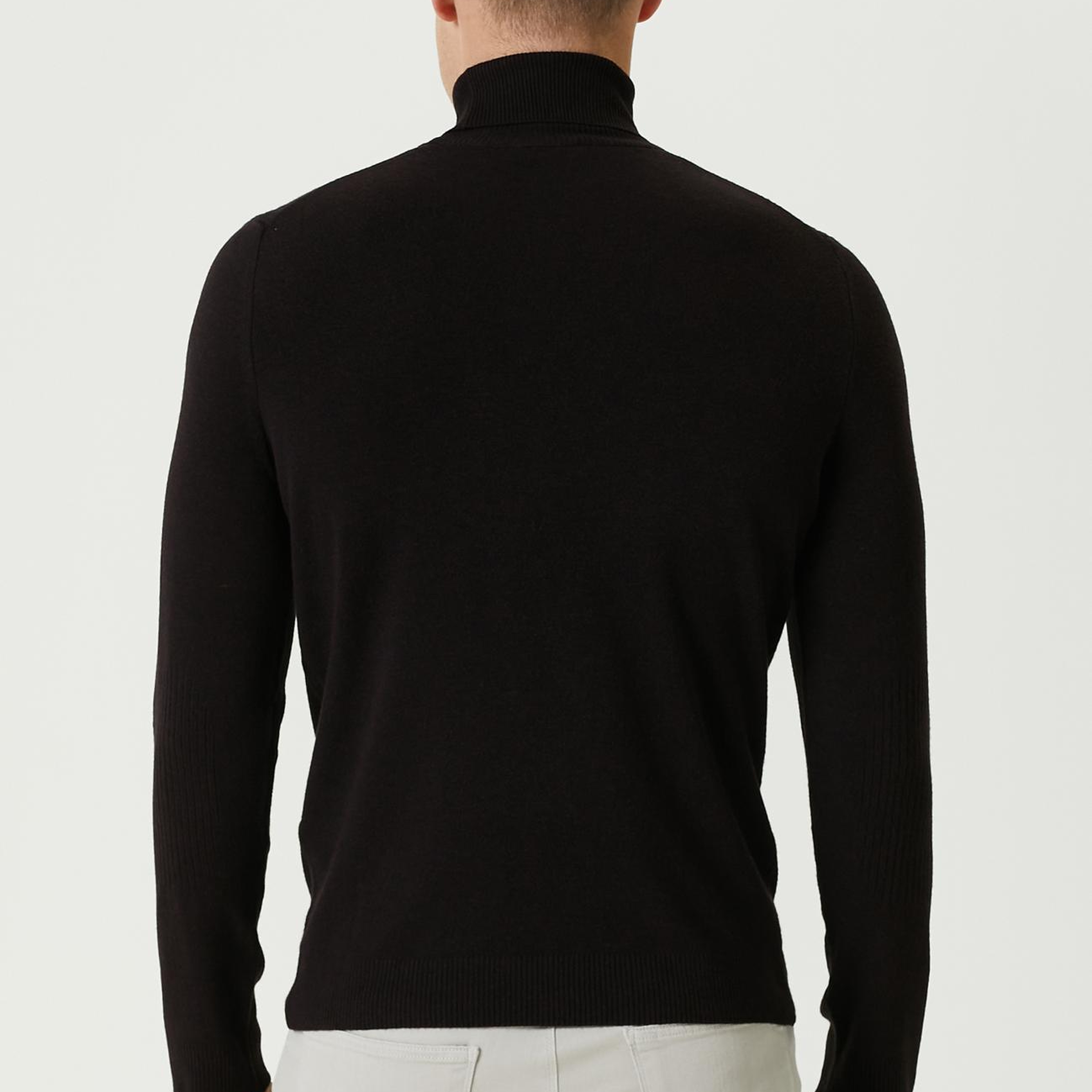 Network Erkek Bordo Balıkçı Yaka Triko Kazak