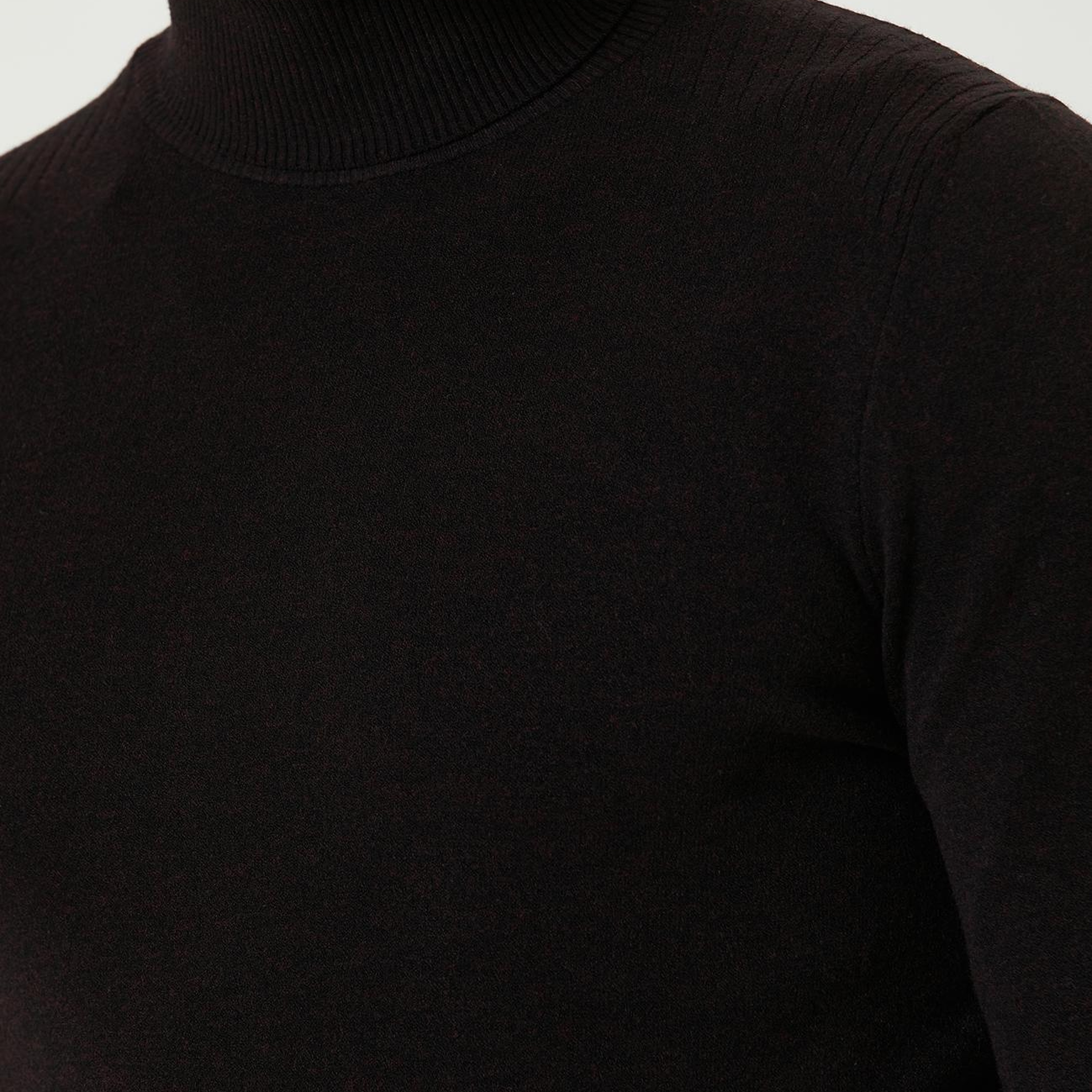 Network Erkek Bordo Balıkçı Yaka Triko Kazak